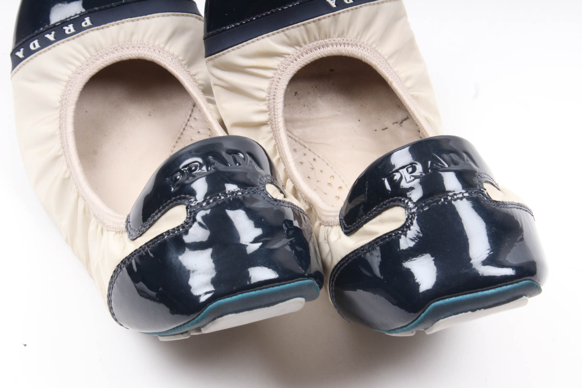 Prada Leather Ballet Flats