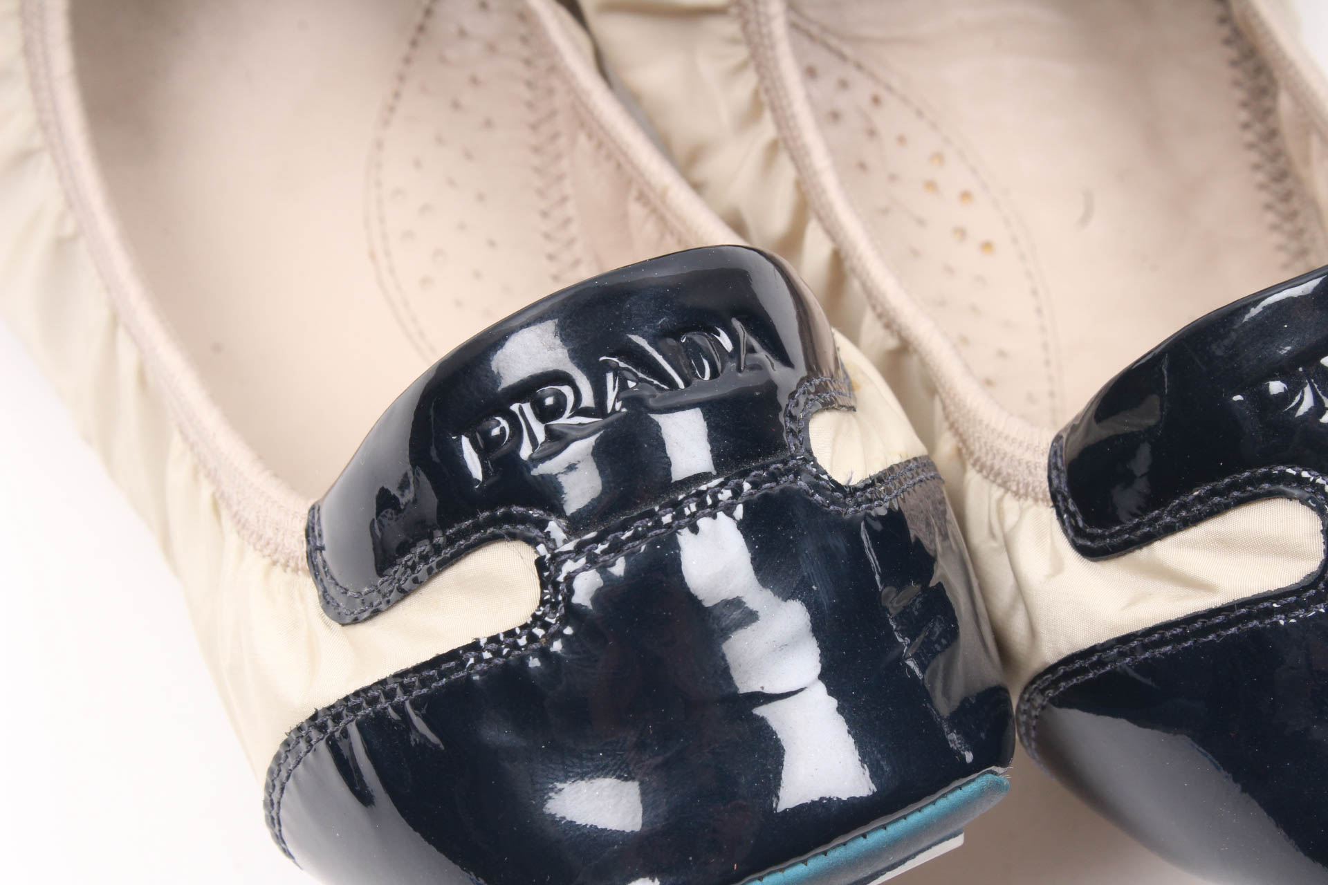 Prada Leather Ballet Flats