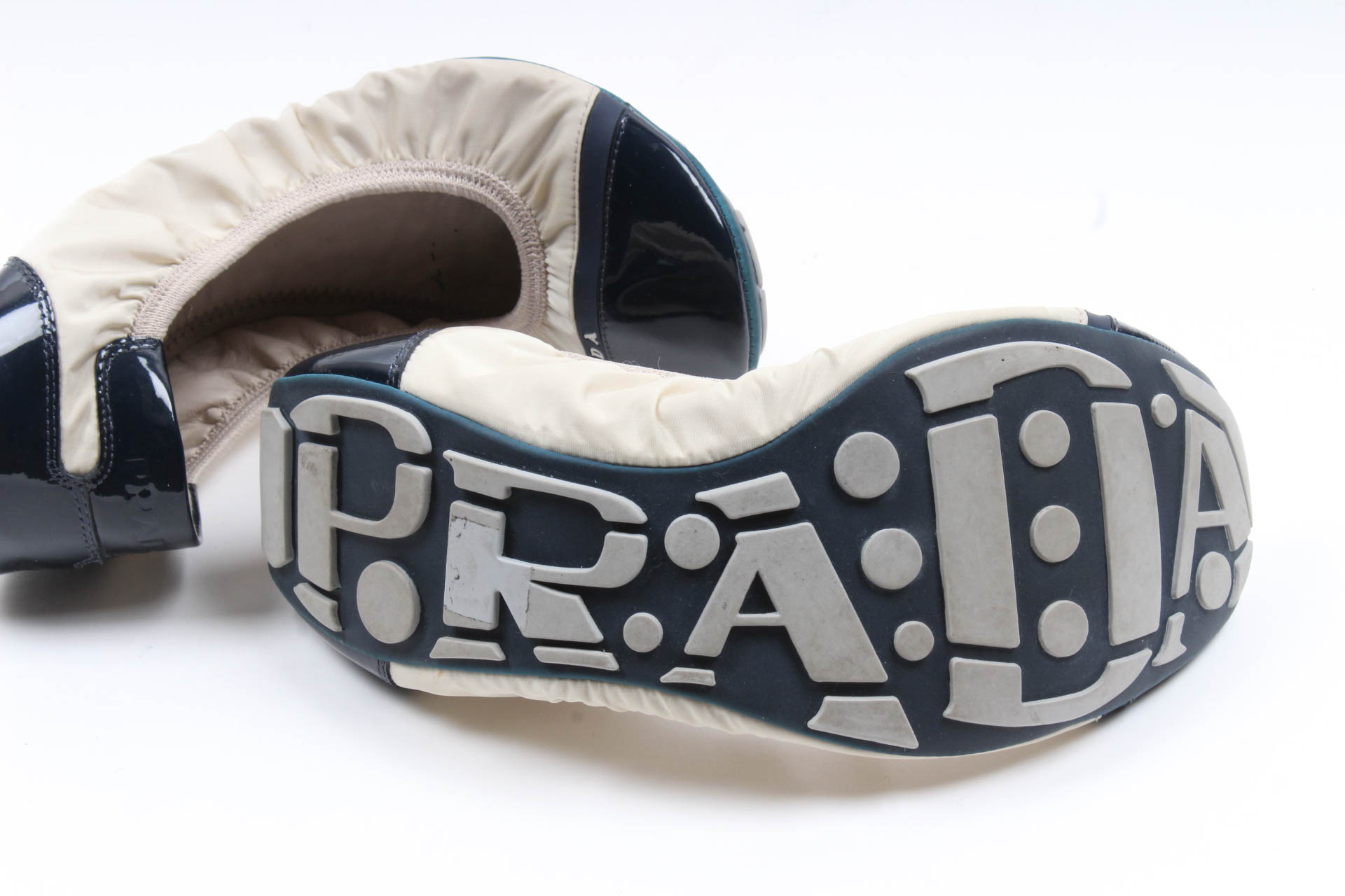 Prada Leather Ballet Flats