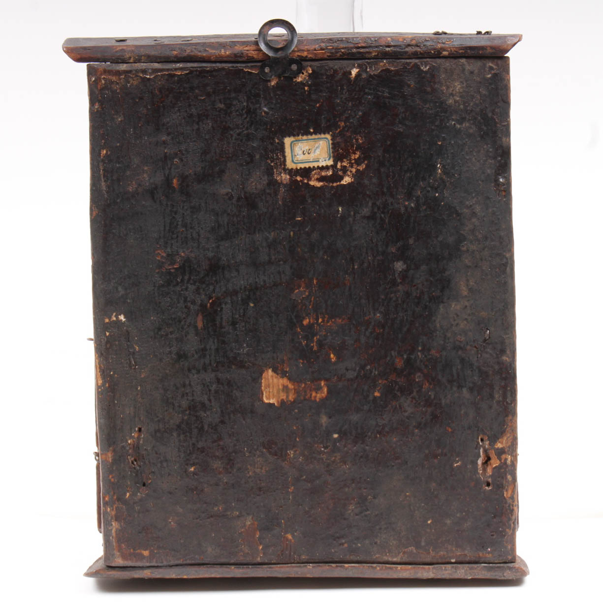 Antique Hand-Painted Religious Triptych