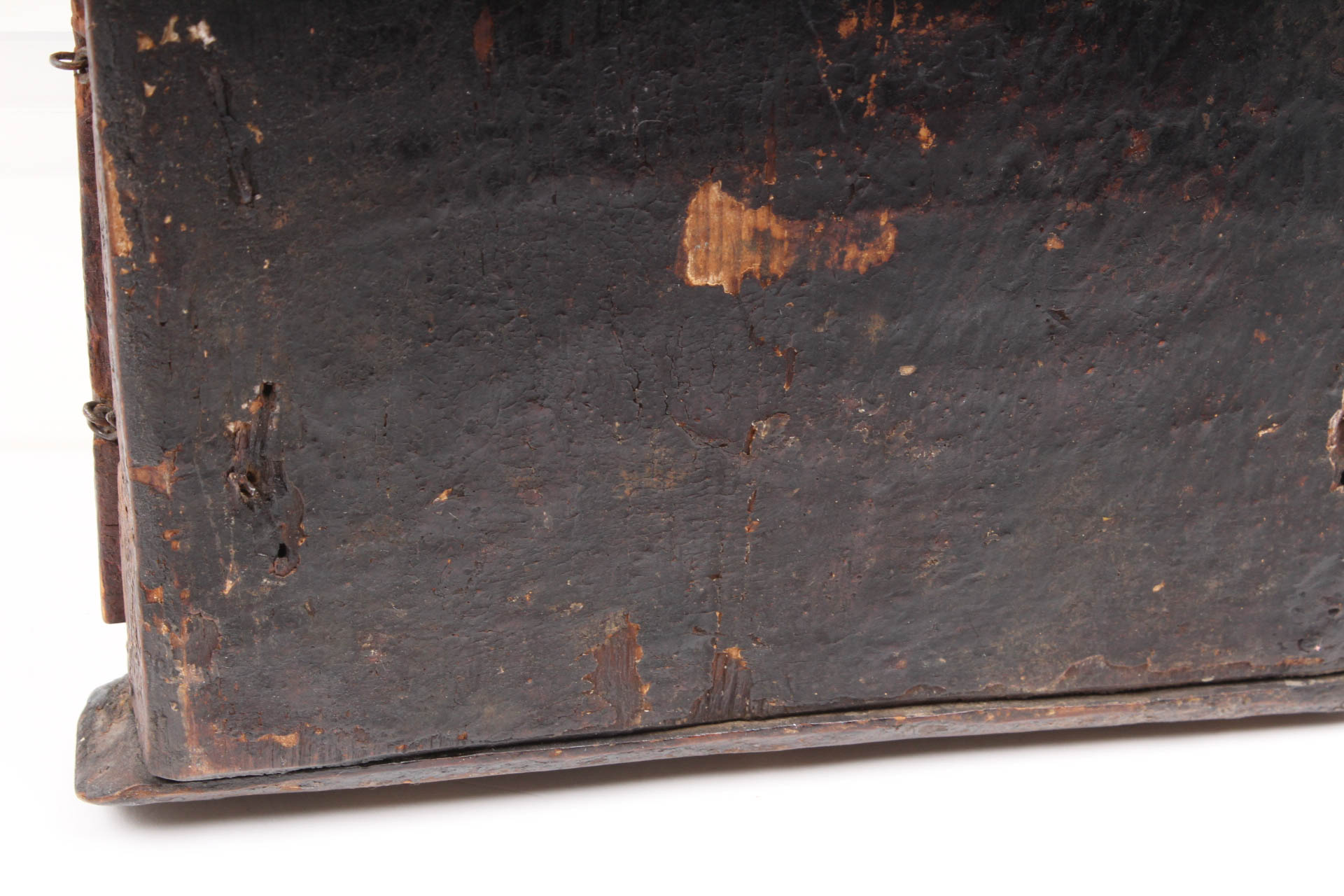 Antique Hand-Painted Religious Triptych