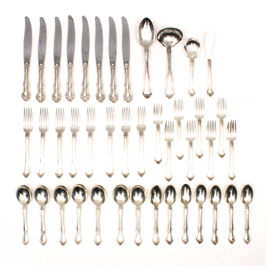 Westmoreland Sterling Silver "George and Martha" Flatware