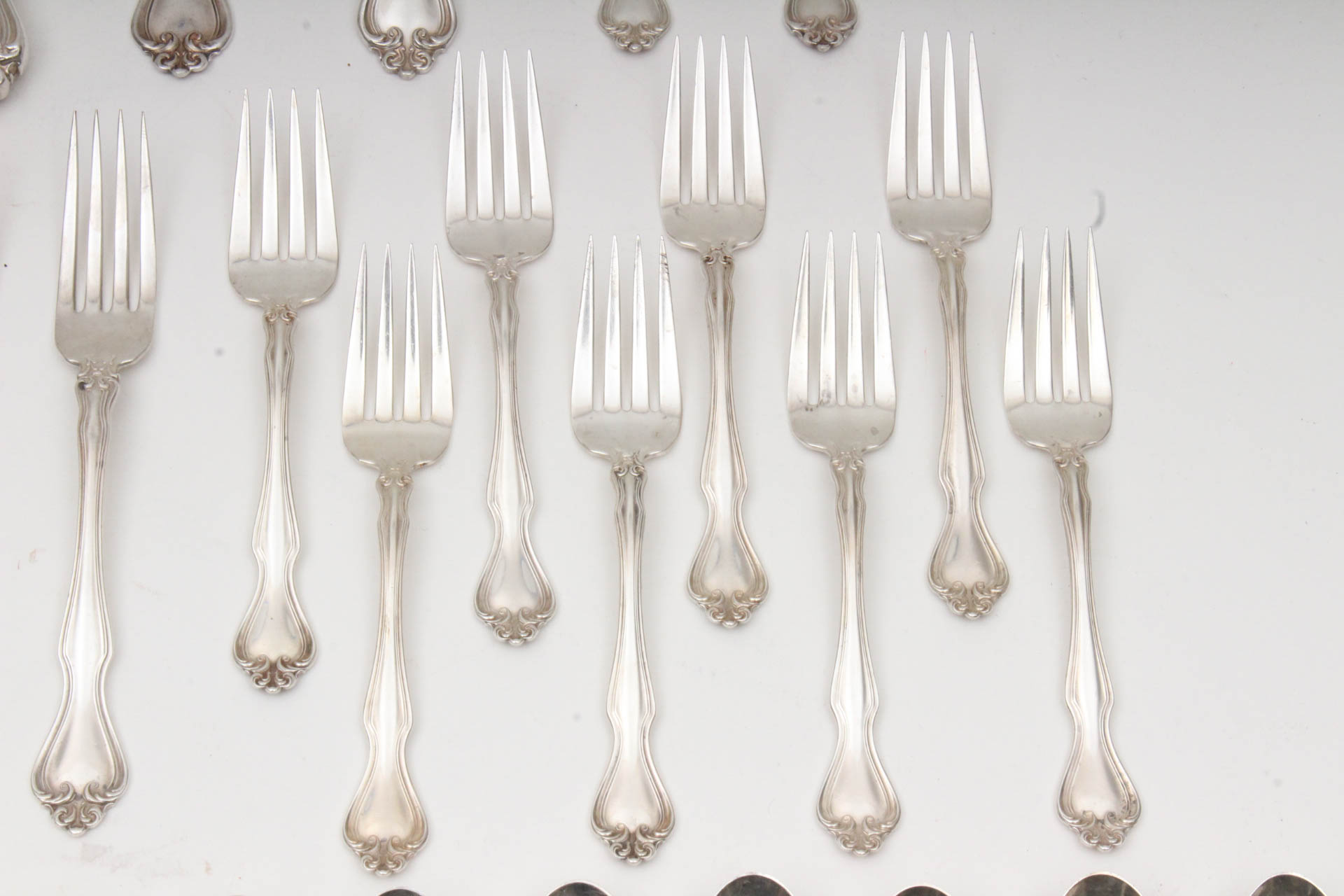 Westmoreland Sterling Silver "George and Martha" Flatware