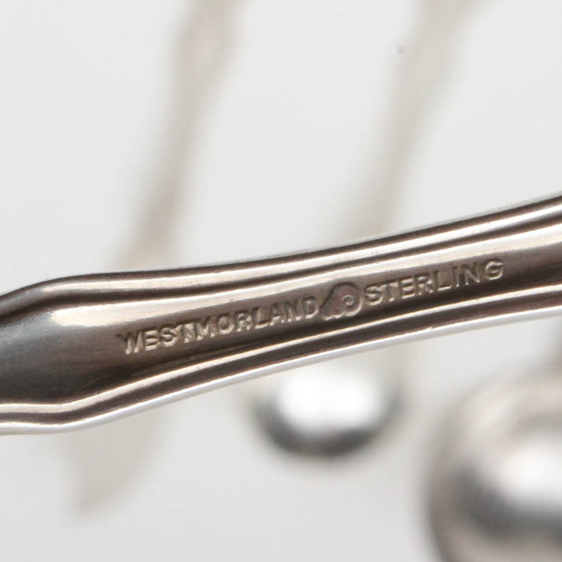 Westmoreland Sterling Silver "George and Martha" Flatware