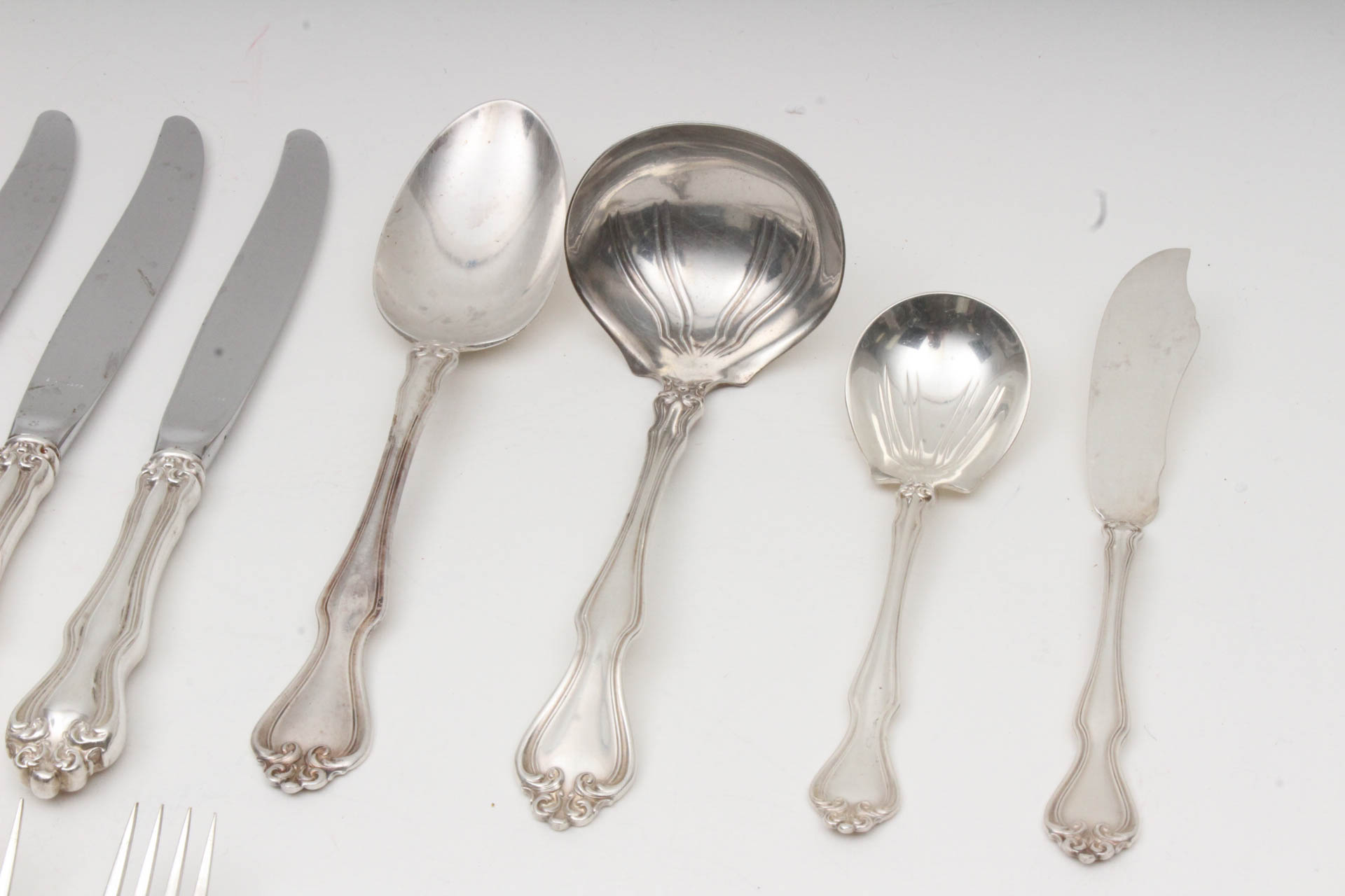 Westmoreland Sterling Silver "George and Martha" Flatware