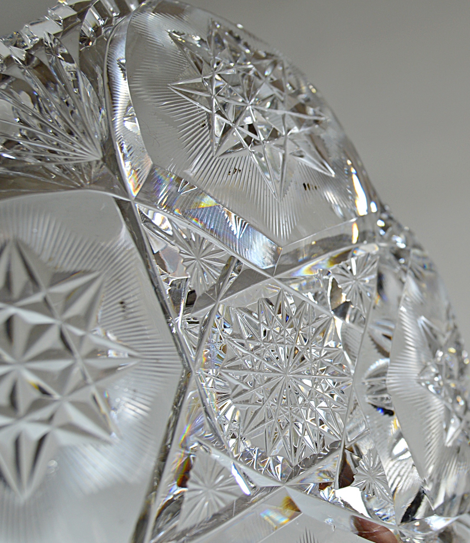 Vintage American Brilliant Cut Glass Bowls