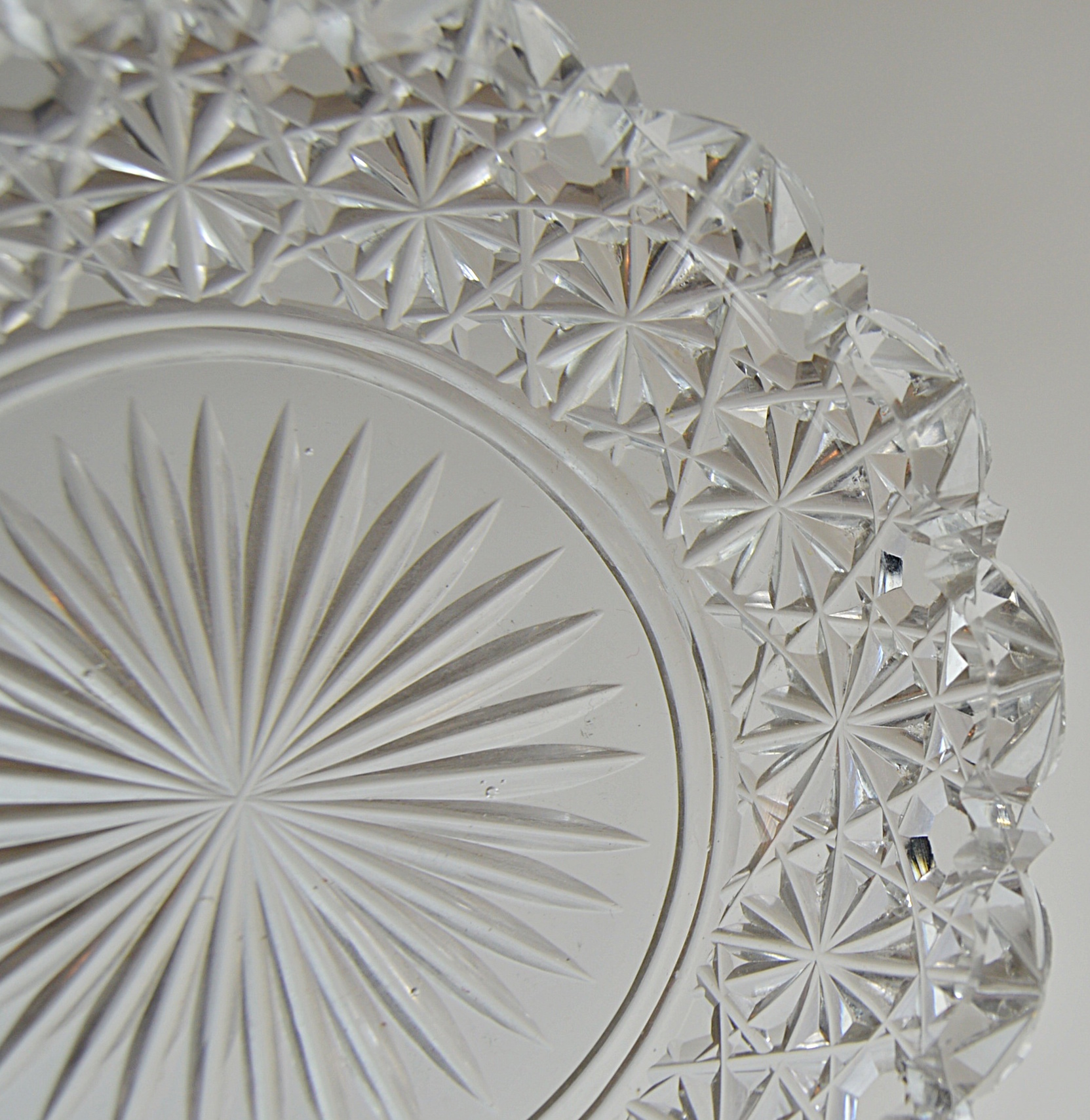 Vintage American Brilliant Cut Glass Bowls