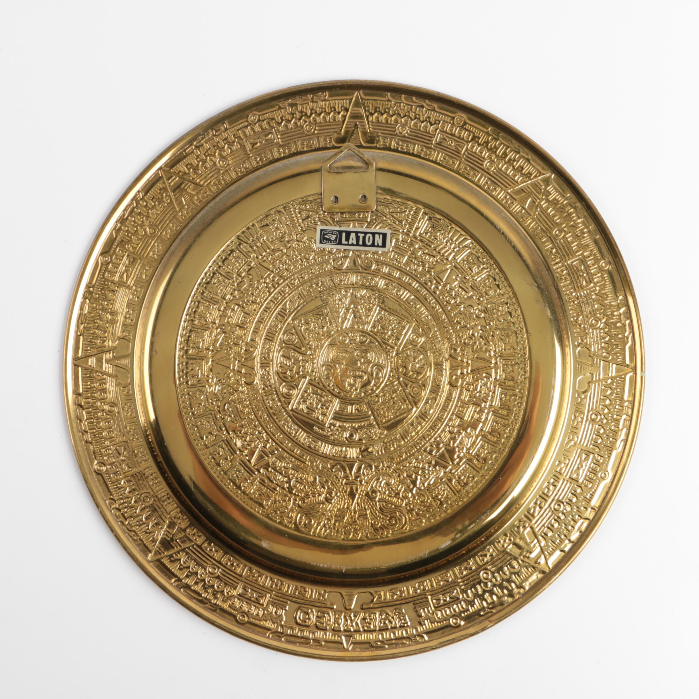 Brass and Copper Decorative Plates