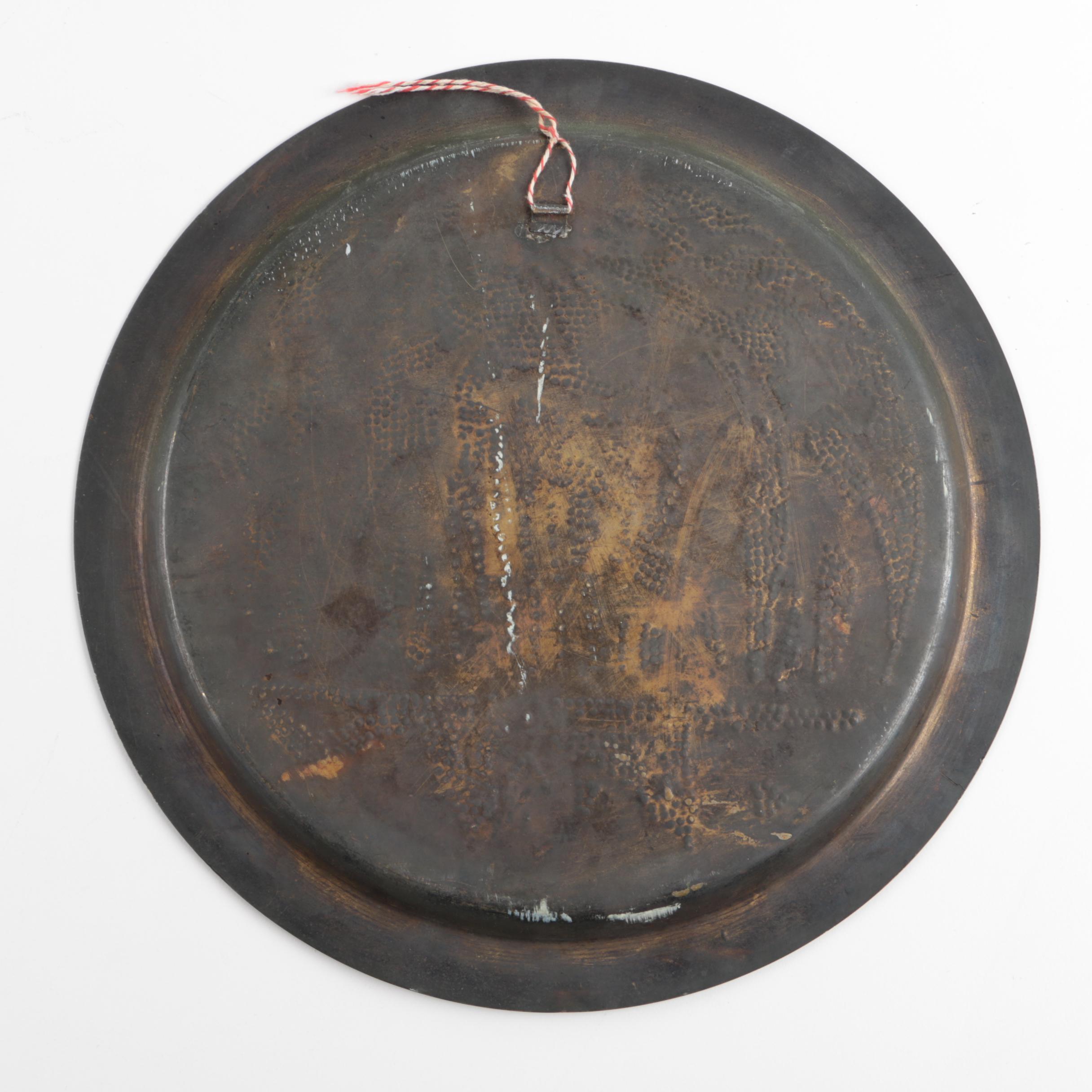 Brass and Copper Decorative Plates