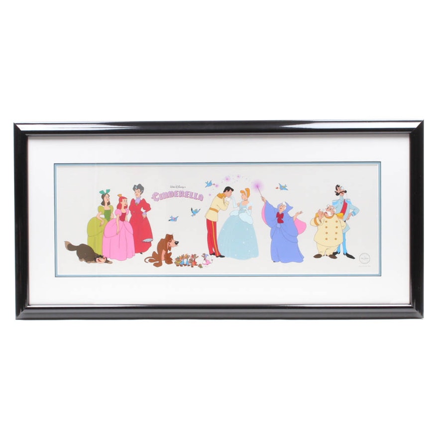 The Walt Disney Company Limited Edition Sericel "Cinderella's Cast"