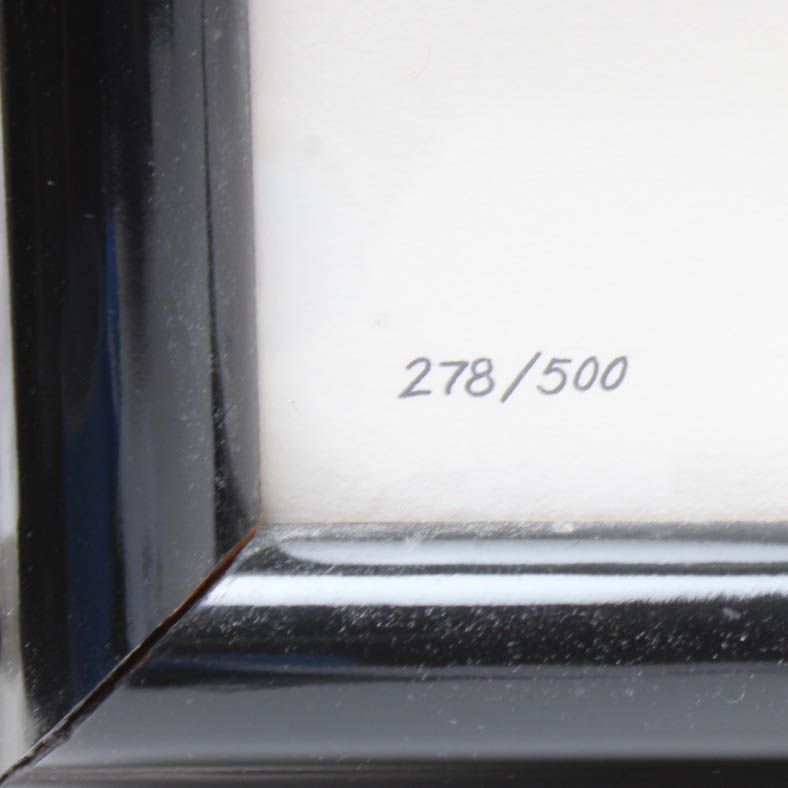 Autographed Limited Edition Sericel of Disney Characters