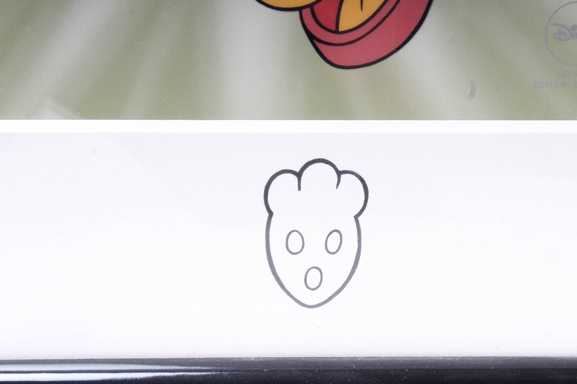 Autographed Limited Edition Sericel of Disney Characters