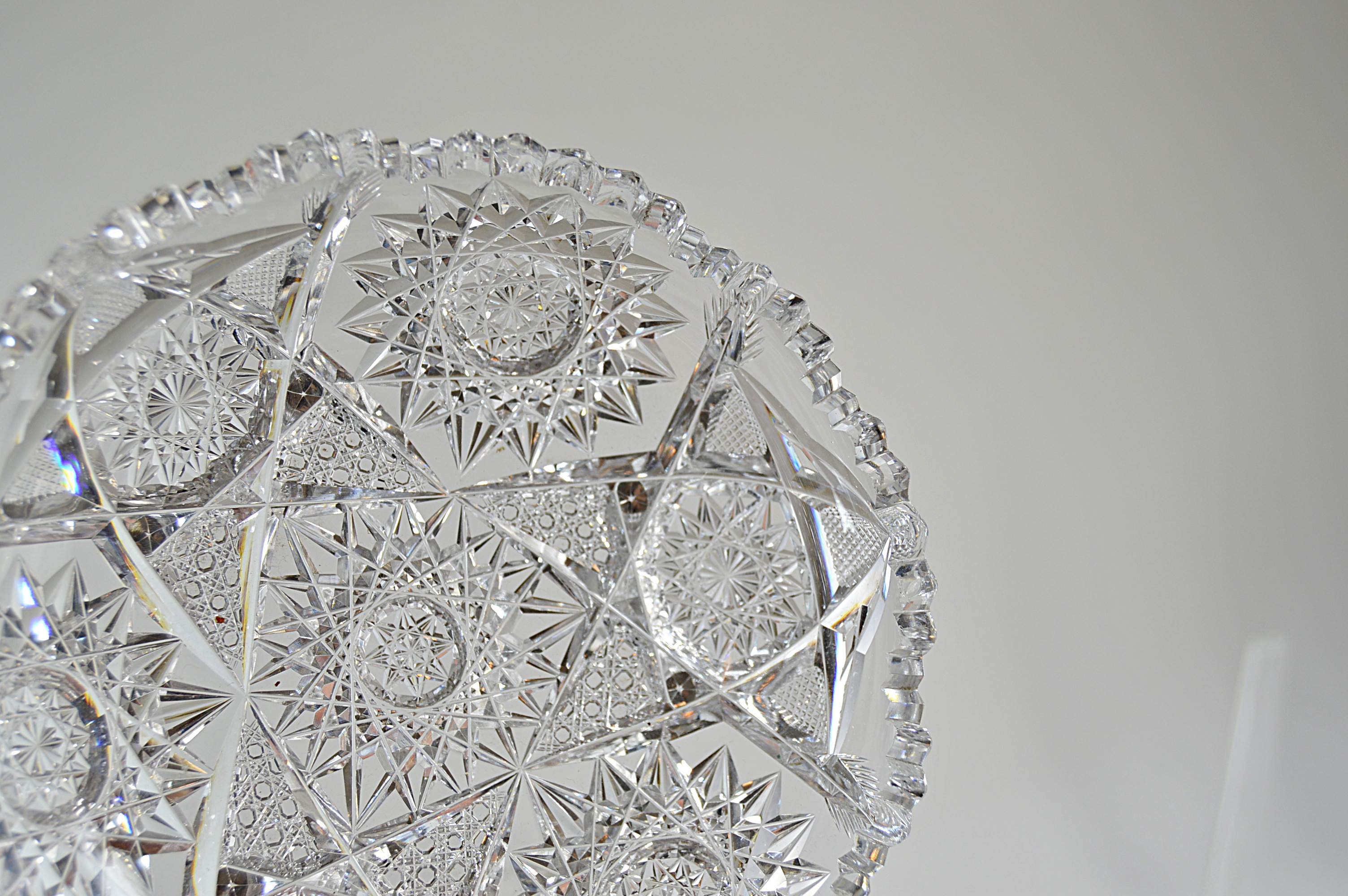 Vintage American Brilliant Cut and Pressed Glass