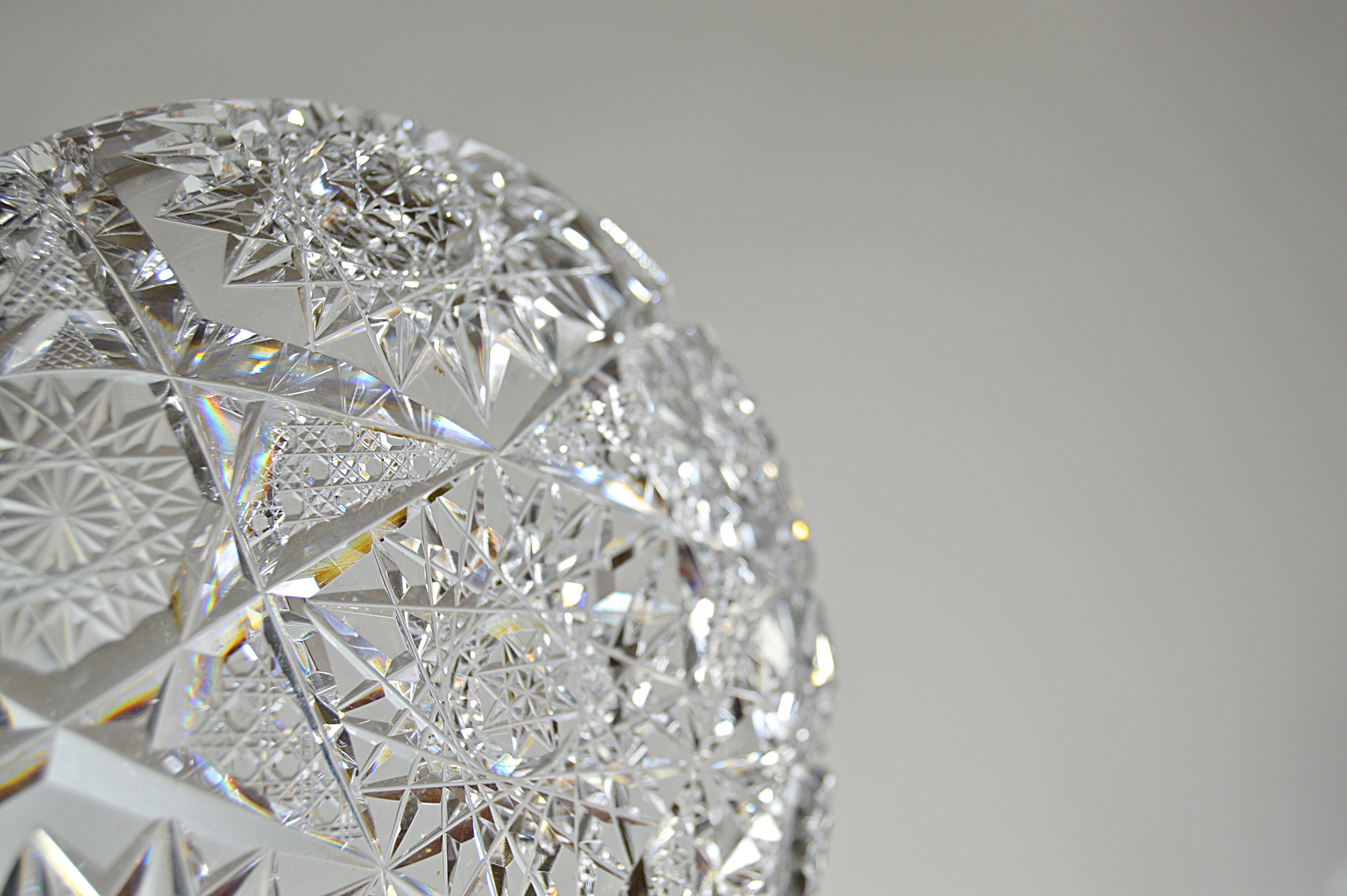 Vintage American Brilliant Cut and Pressed Glass