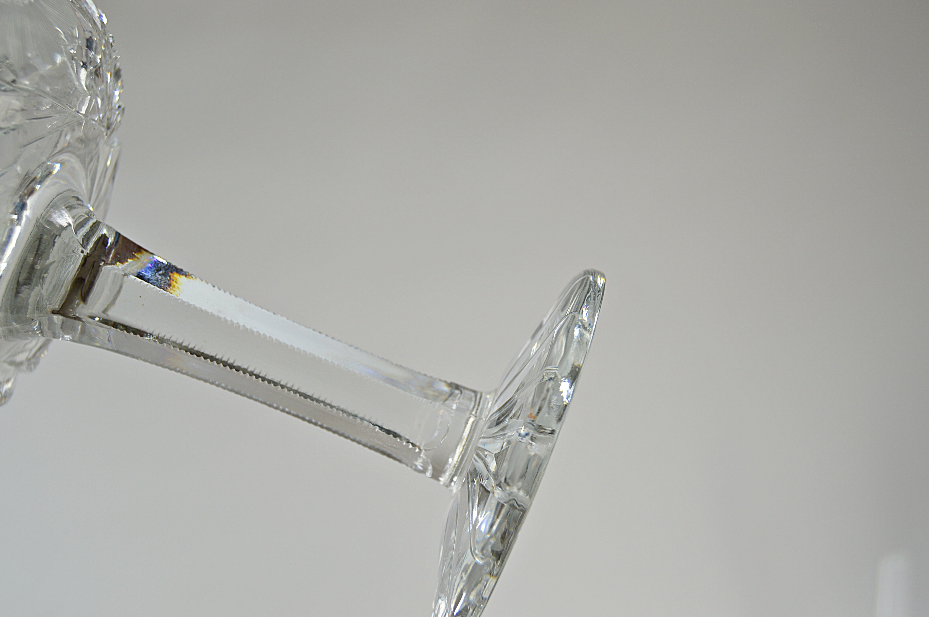 Vintage American Brilliant Cut and Pressed Glass