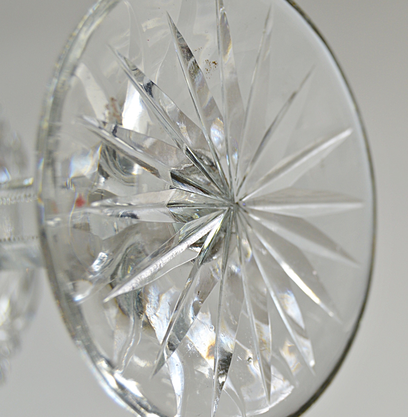 Vintage American Brilliant Cut and Pressed Glass