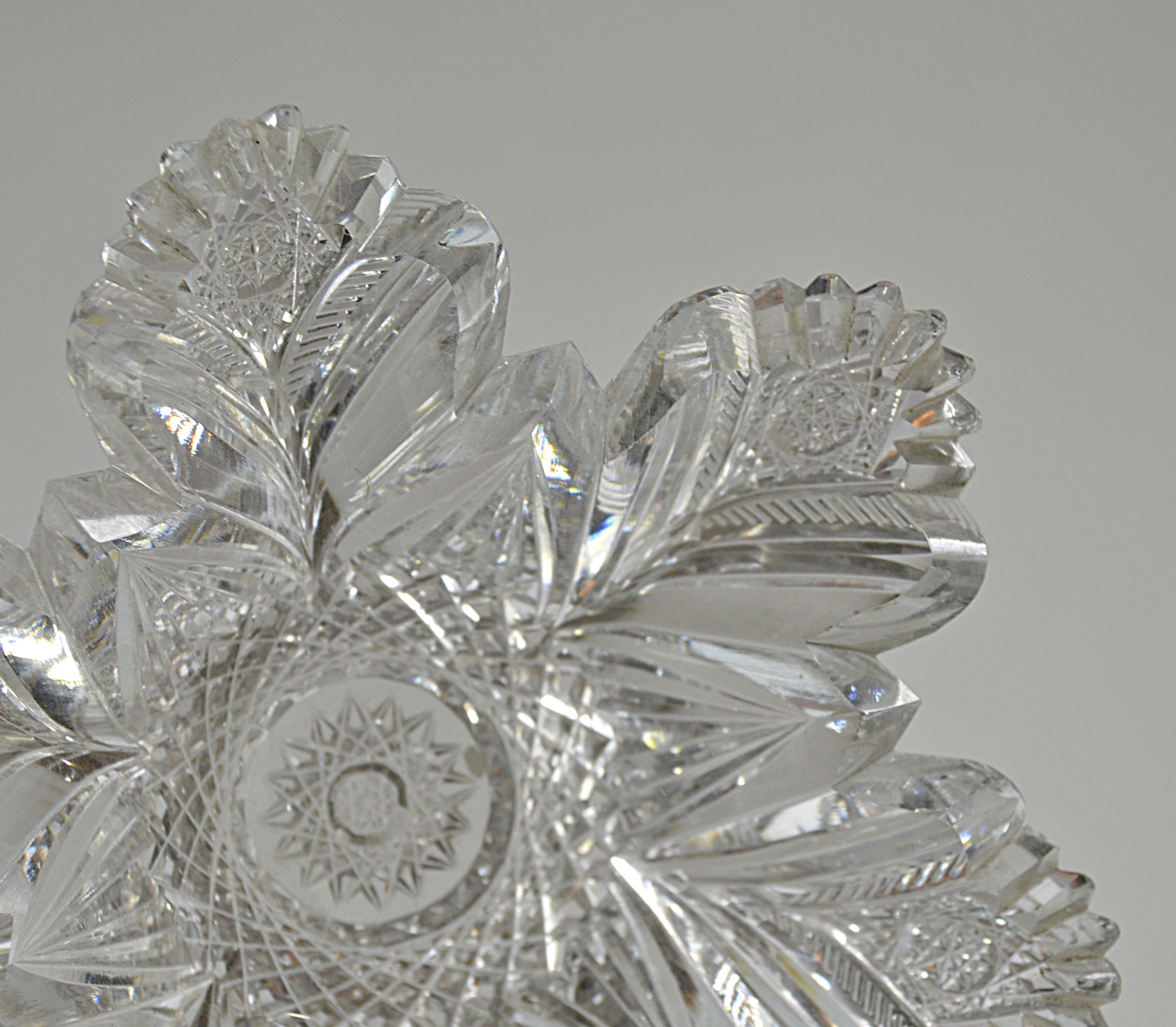 Vintage American Brilliant Cut and Pressed Glass