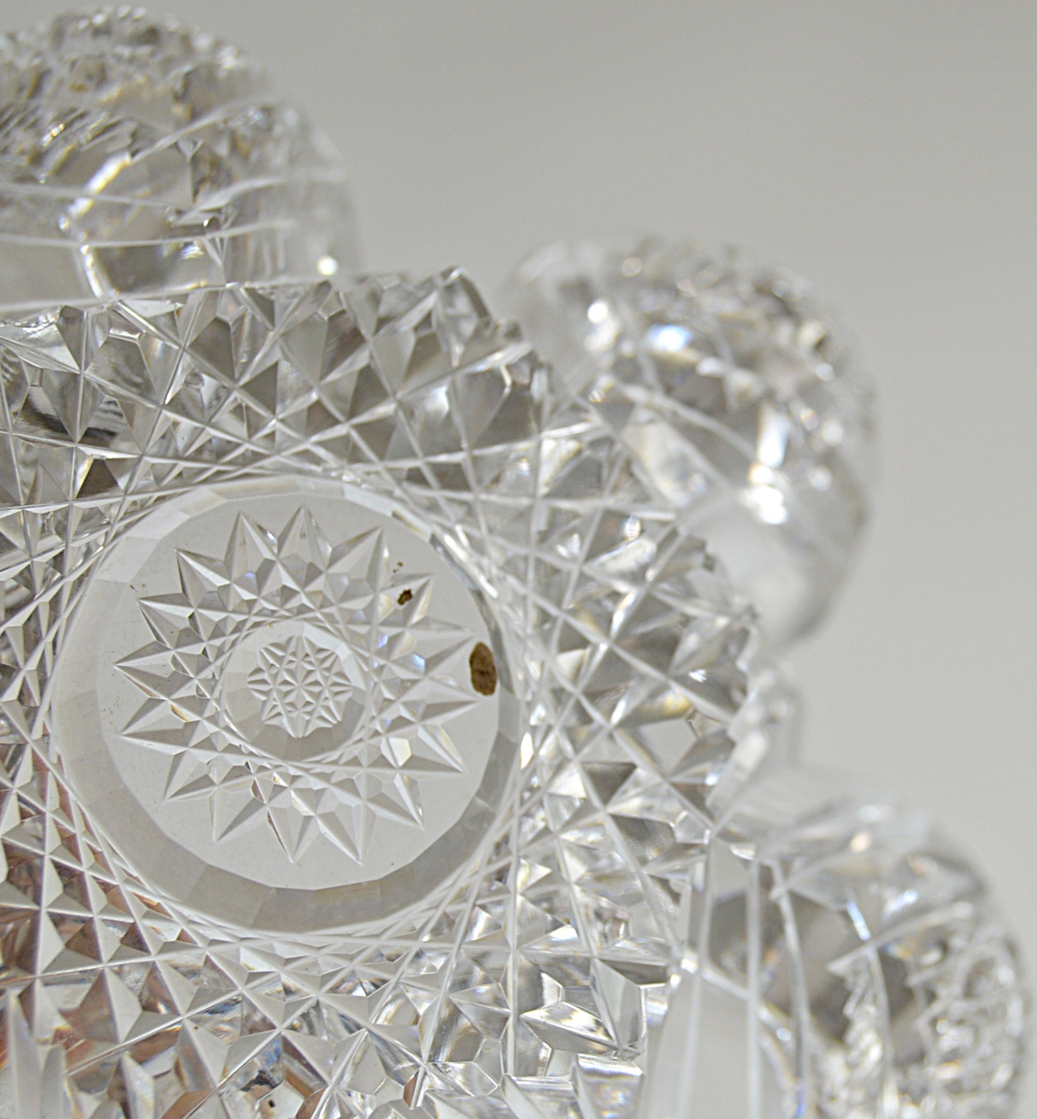 Vintage American Brilliant Cut and Pressed Glass