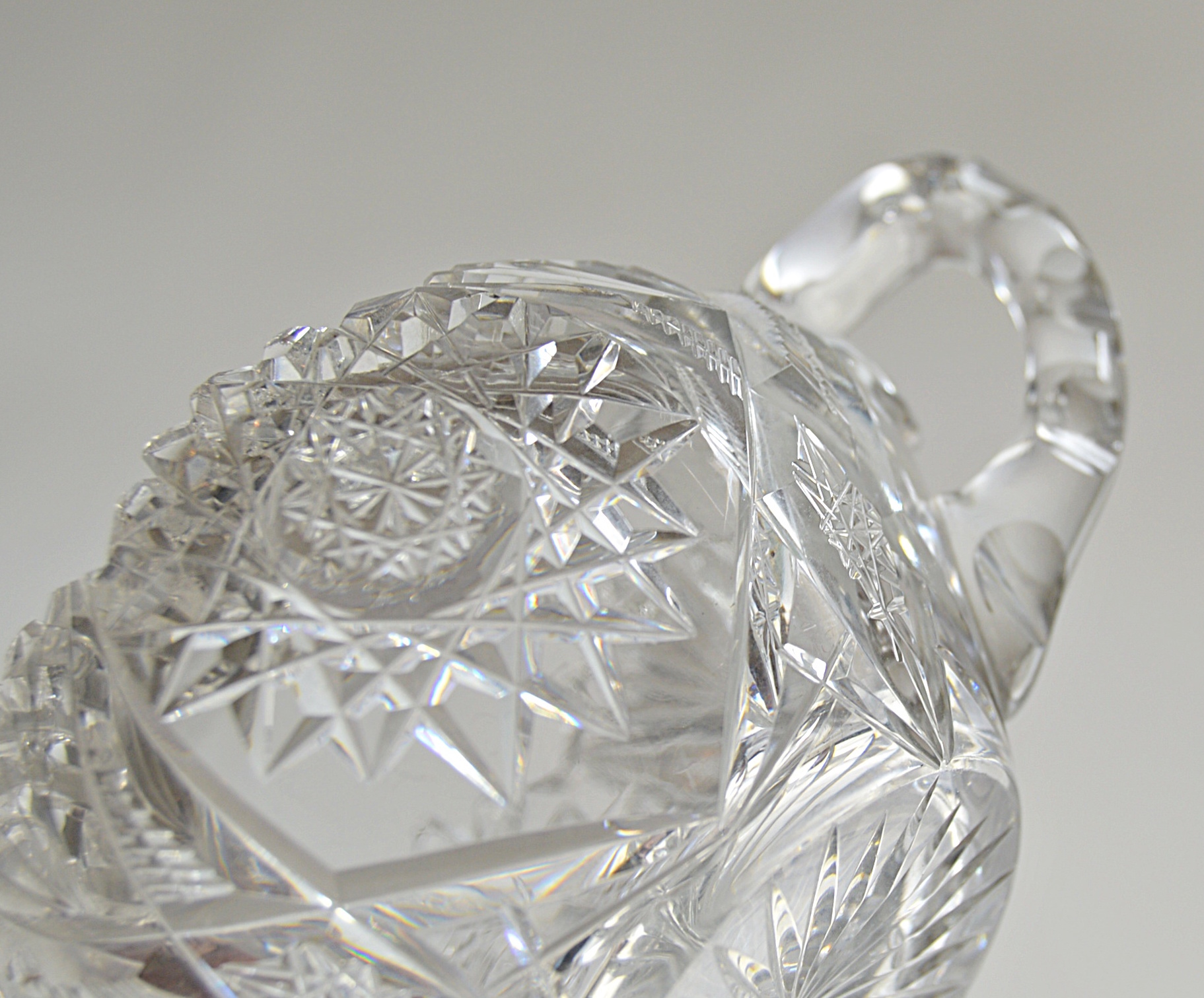 Vintage American Brilliant Cut and Pressed Glass