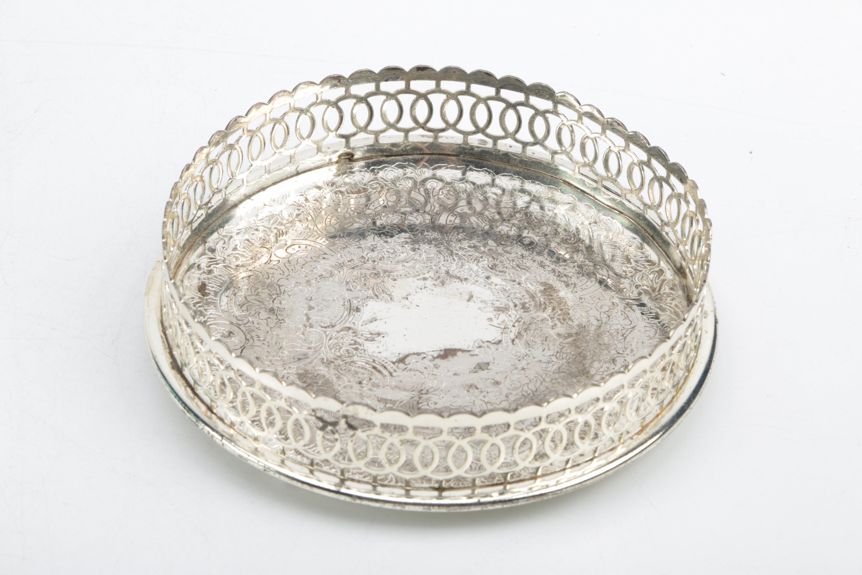 Mid Century Modern Chip and Dip Set by Blendo Glass