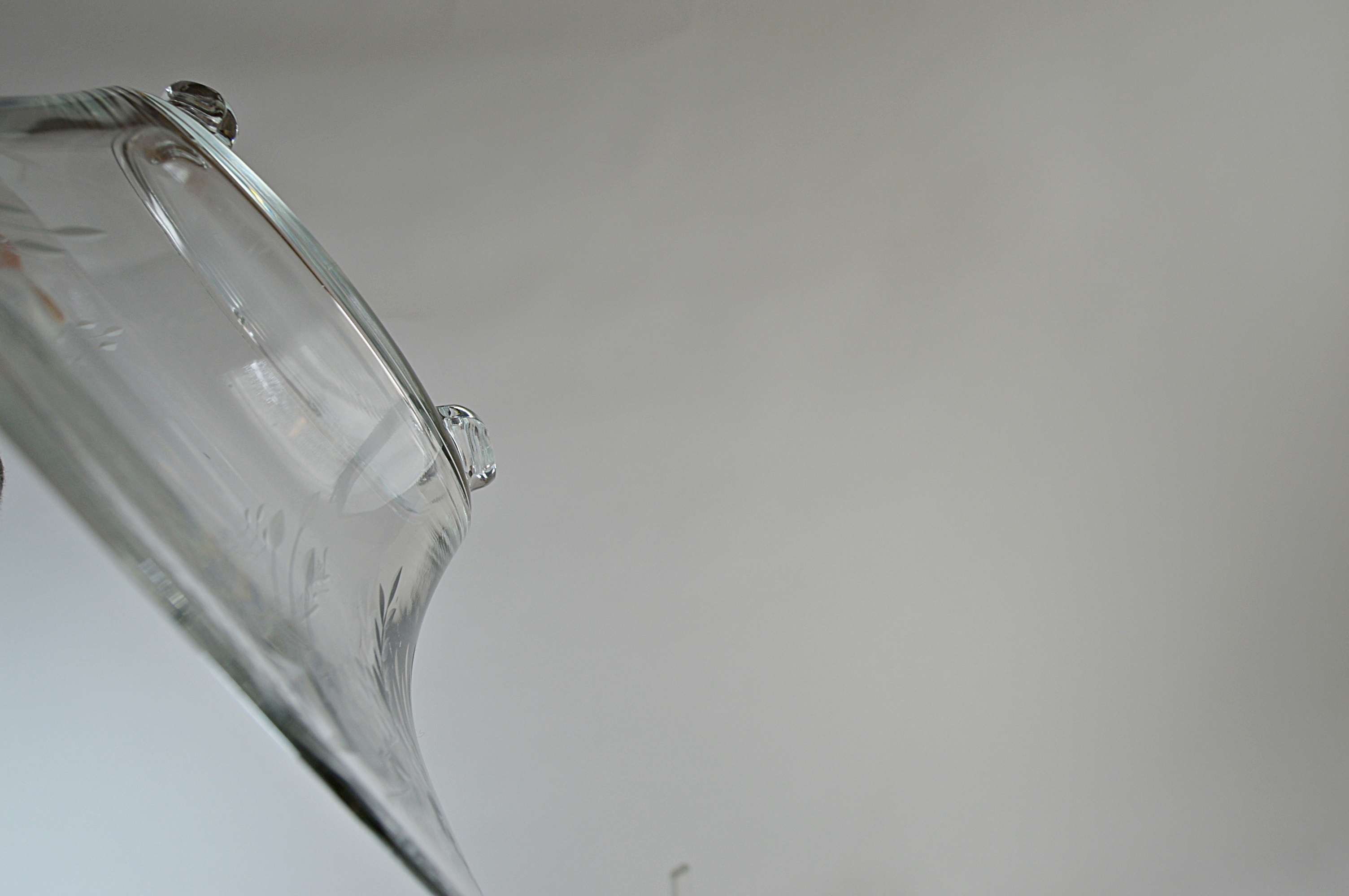 Vintage Pink and Clear Depression Glass