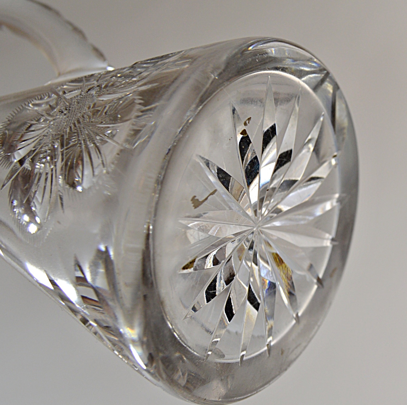 Vintage American Brilliant Cut Glass Serveware