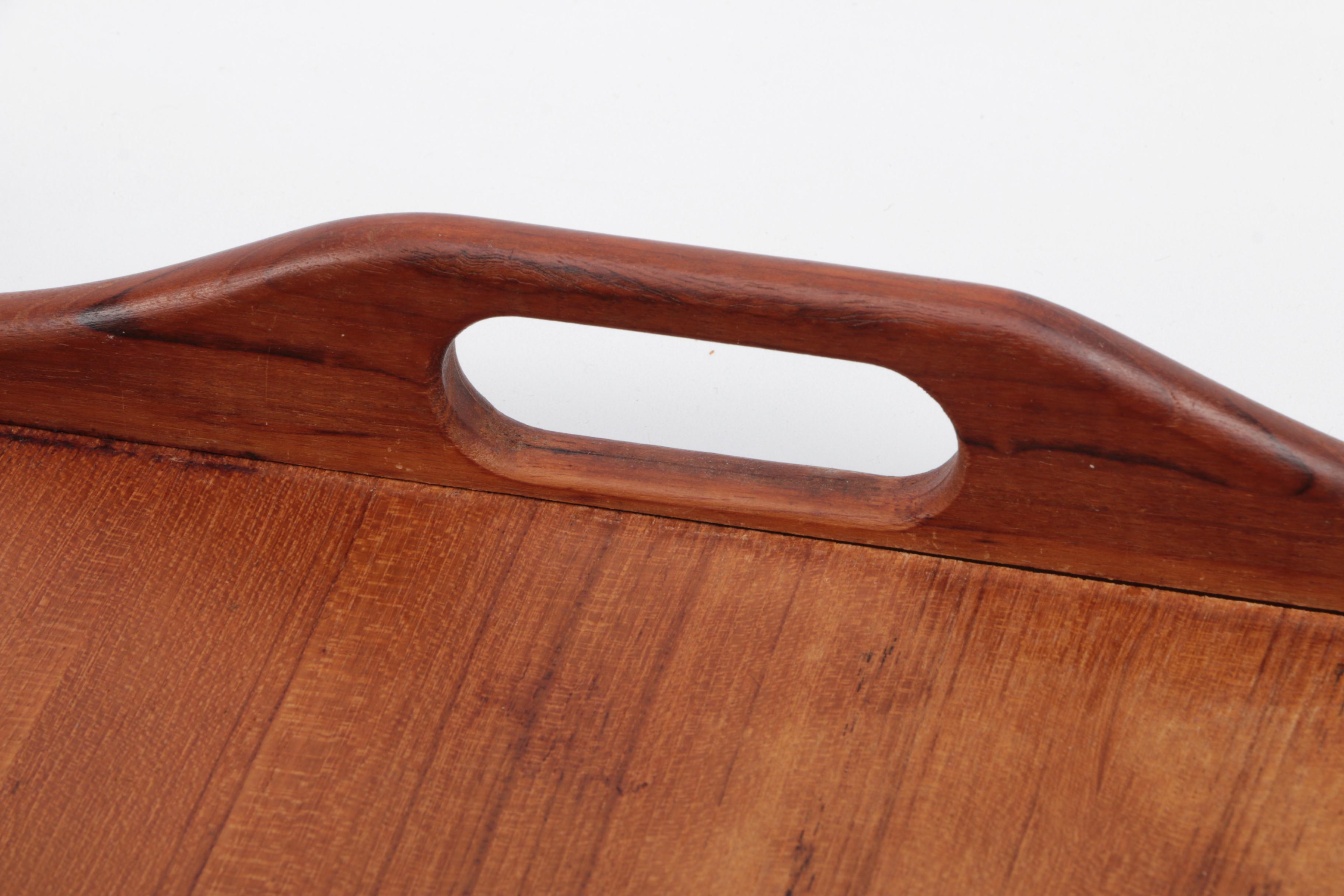 Vintage Teak Nesting Trays by Winesome