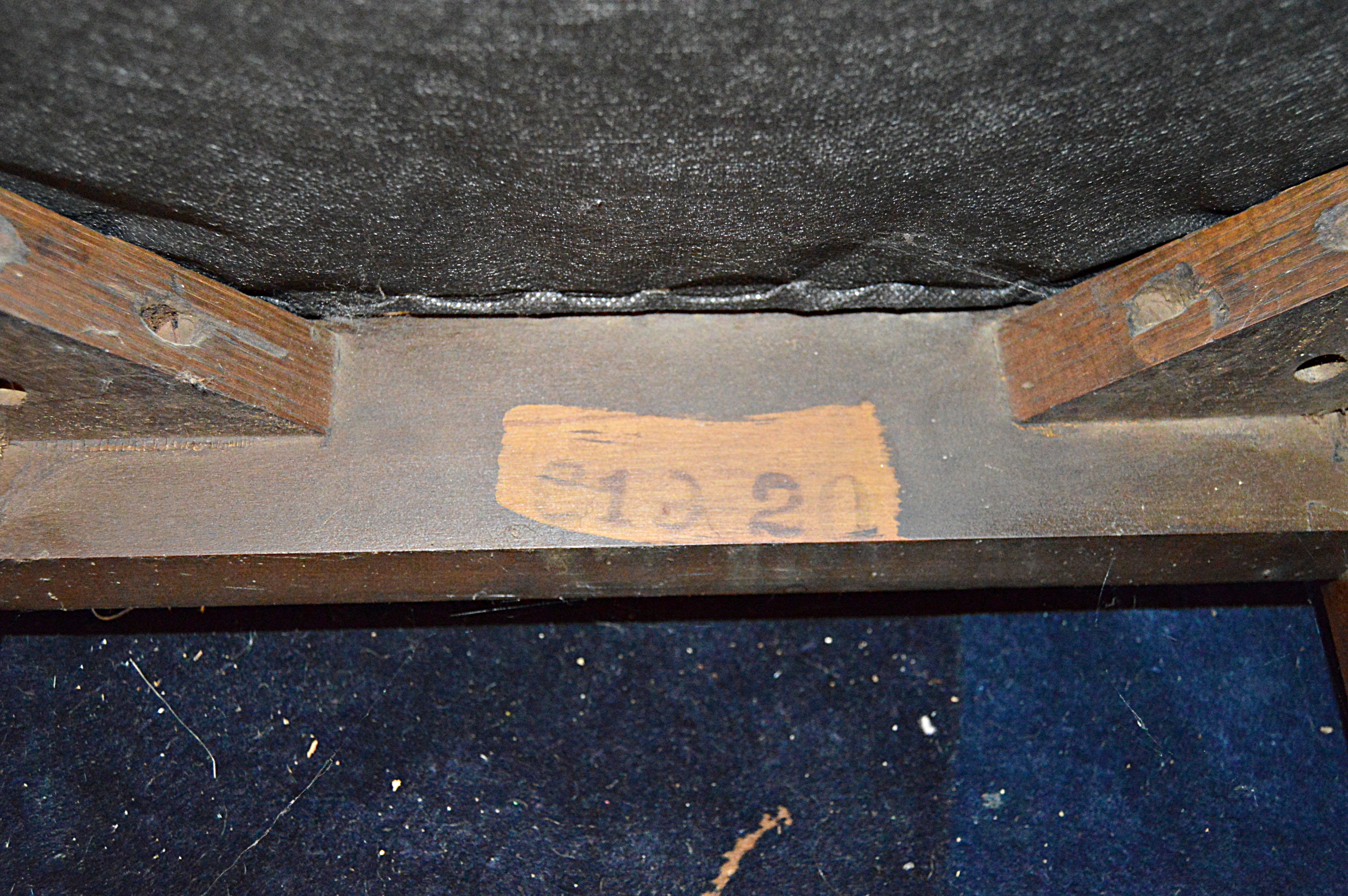 Vintage Jacobean Style Mahogany Dining Set