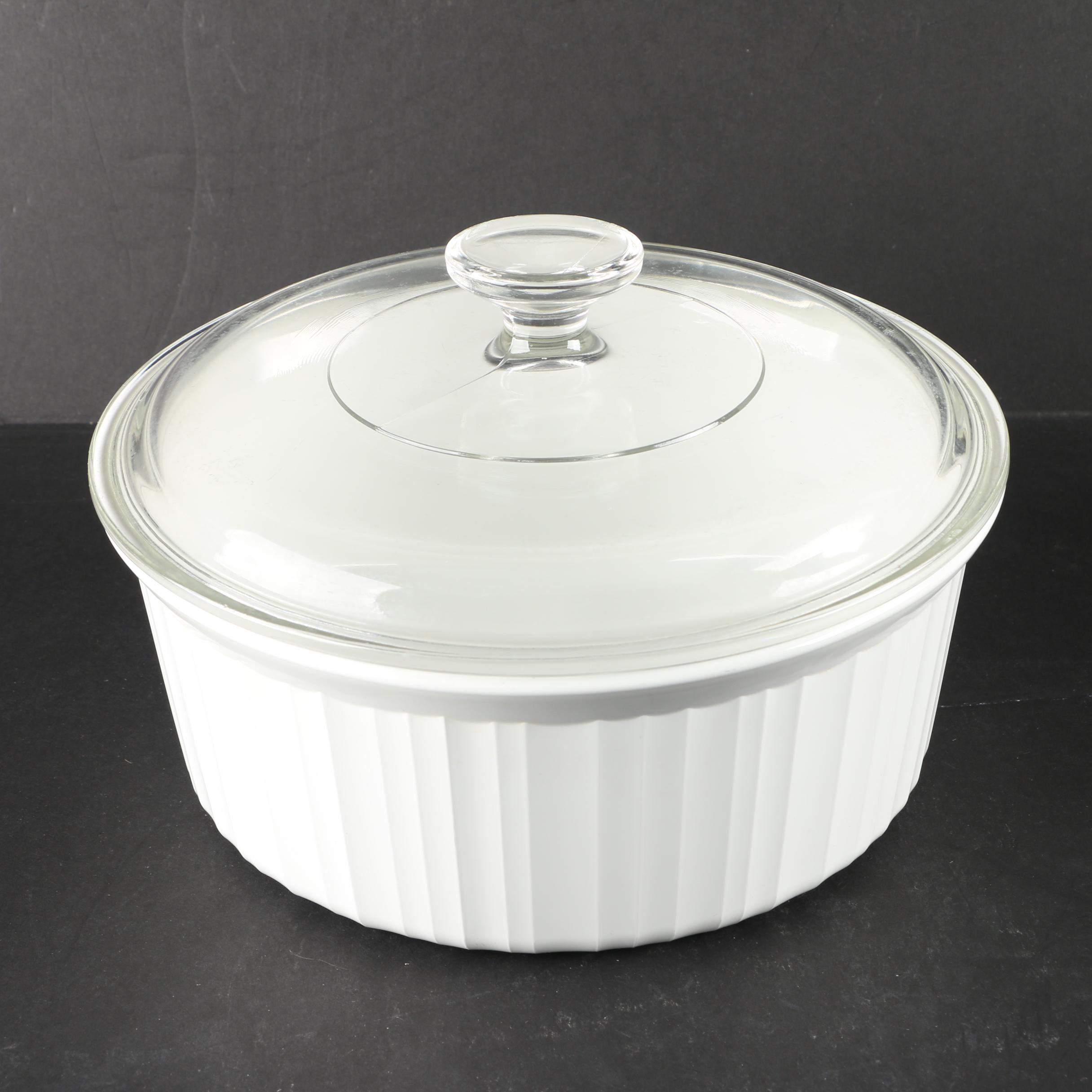 Corning Ware Baking Dishes and Glass Serving Bowl