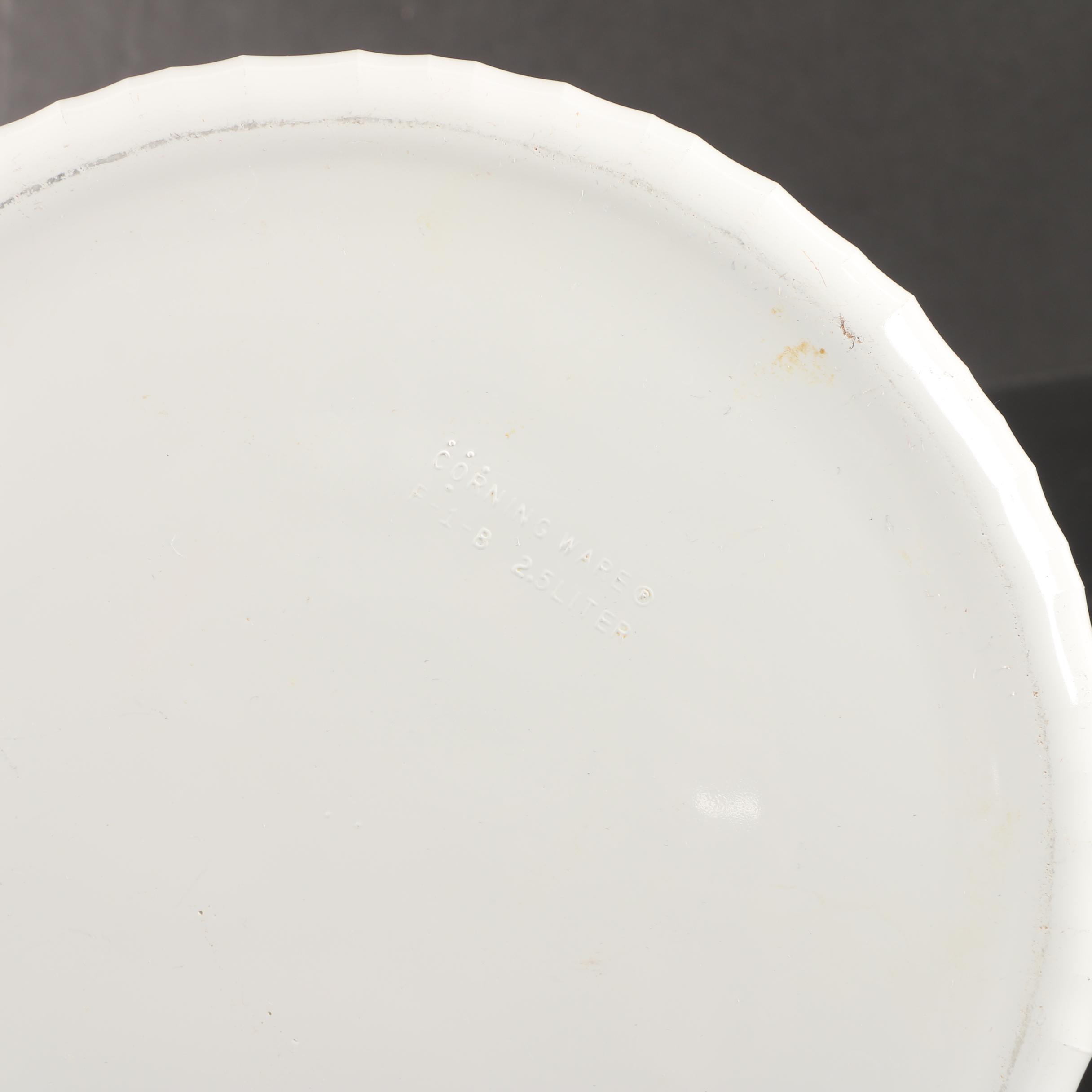 Corning Ware Baking Dishes and Glass Serving Bowl