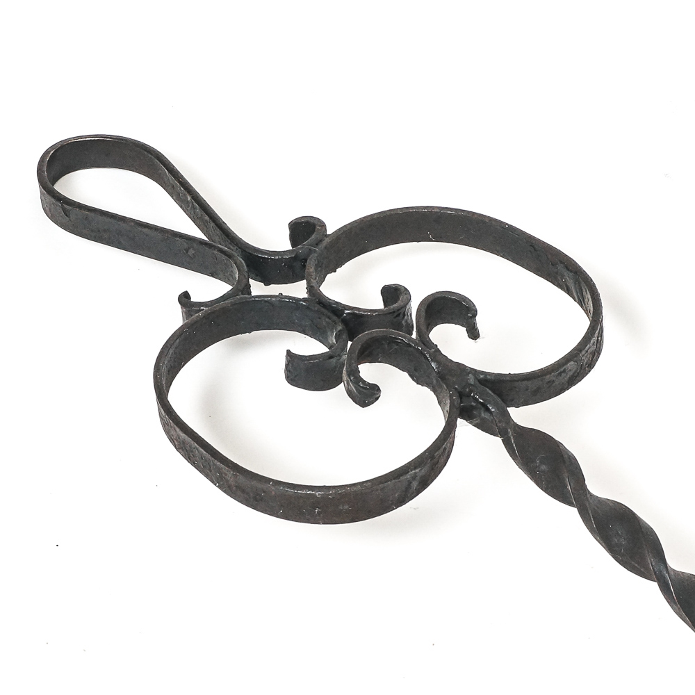 Assortment of Umbrella Holder, Fireplace Tools, and a Multi Candle Holder