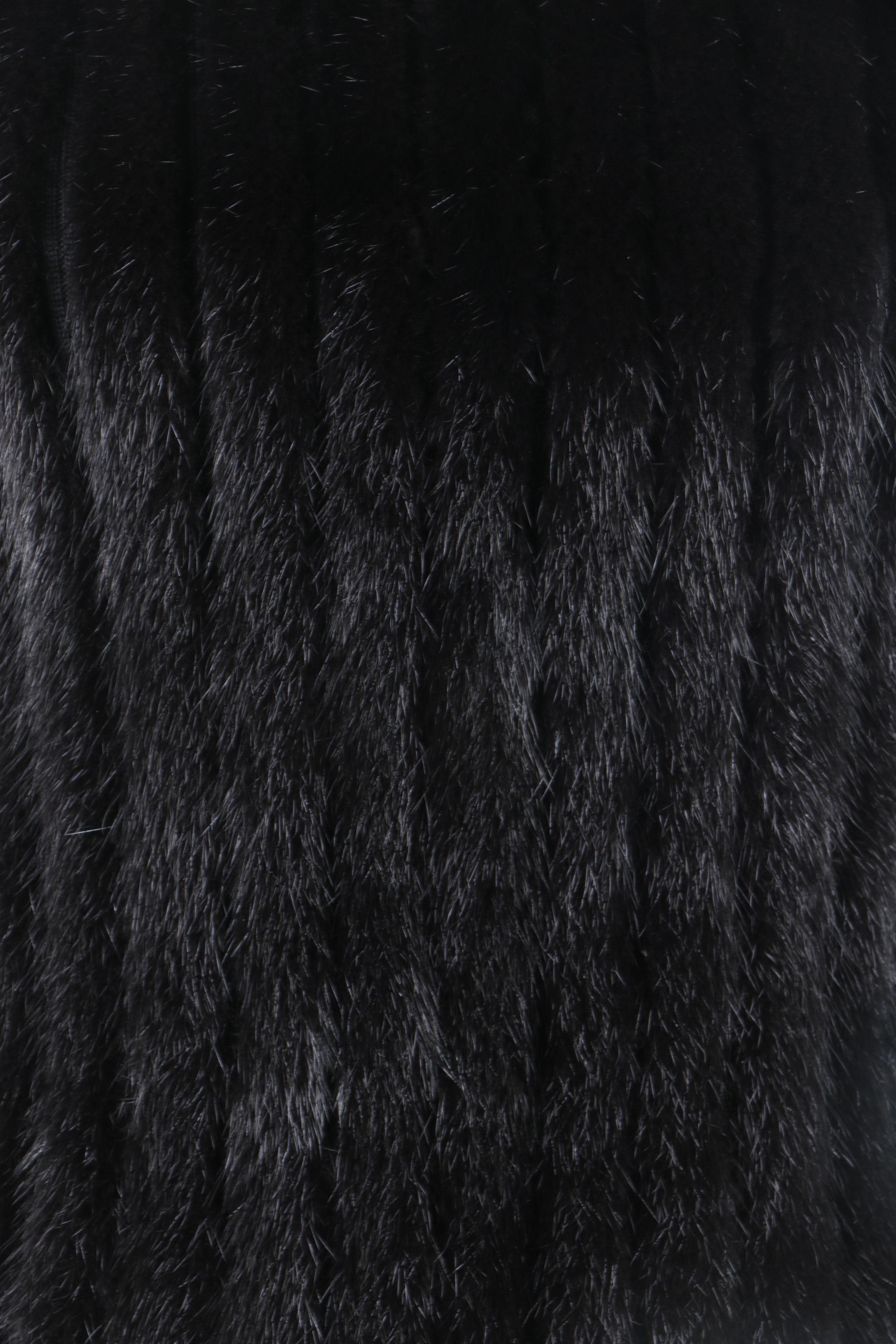 Prada Mink Fur Sleeveless Top