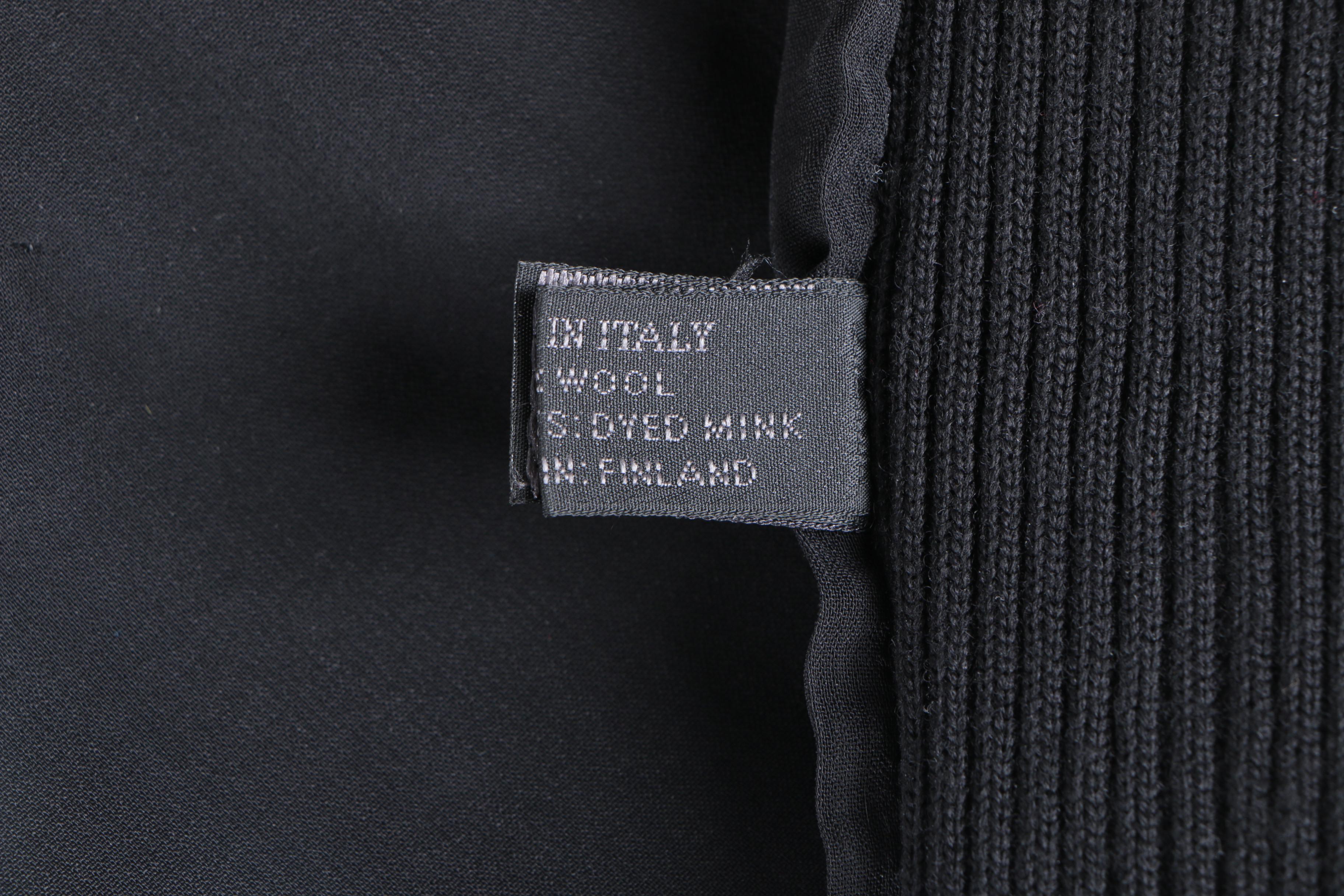 Prada Mink Fur Sleeveless Top