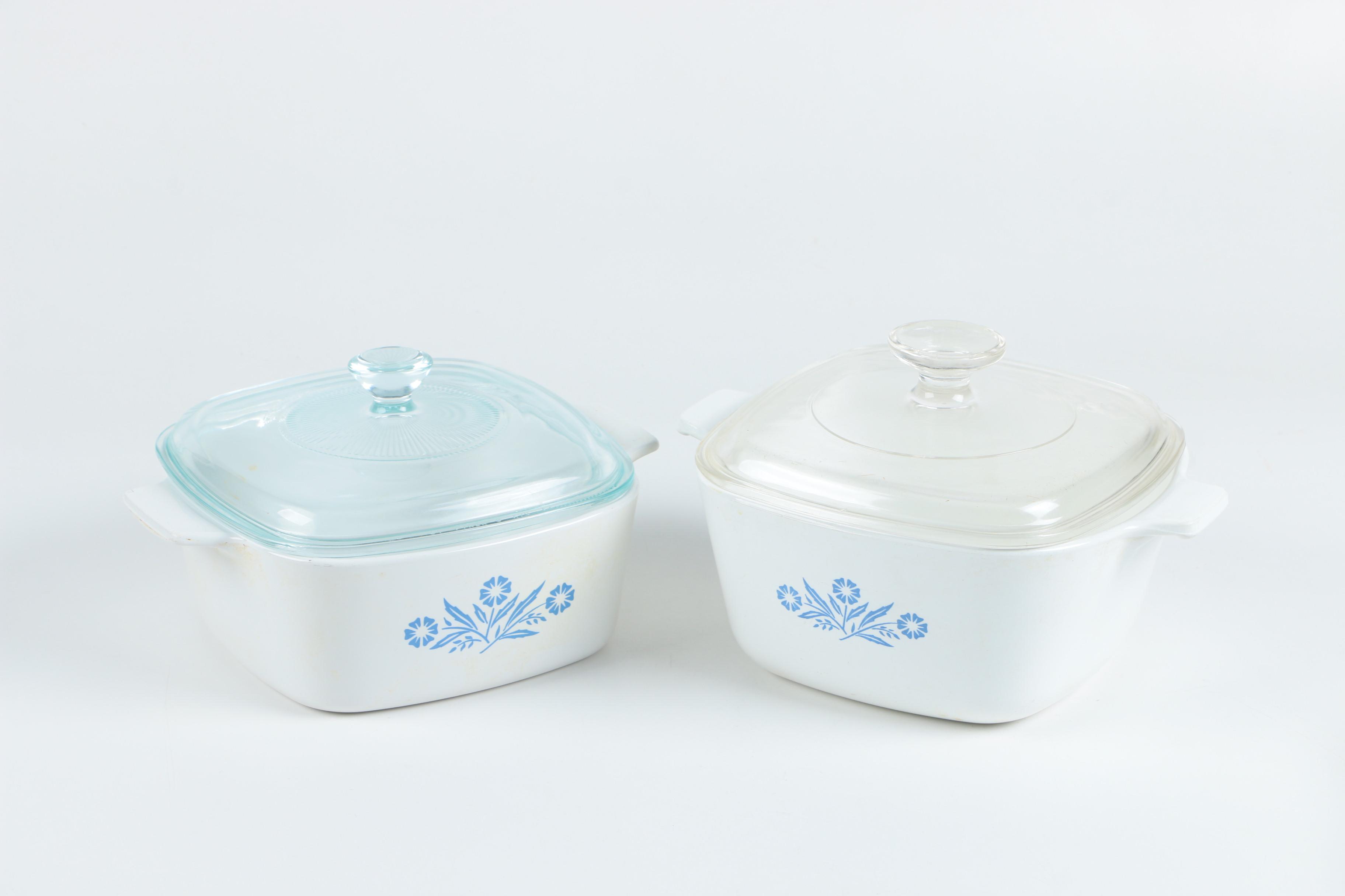 Corning Ware "Cornflower Blue" Bakeware