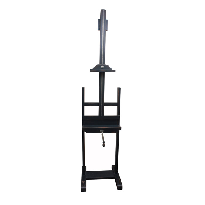 "19th C. English Artist Easel" Media Stand by Restoration Hardware