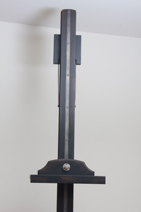 "19th C. English Artist Easel" Media Stand by Restoration Hardware