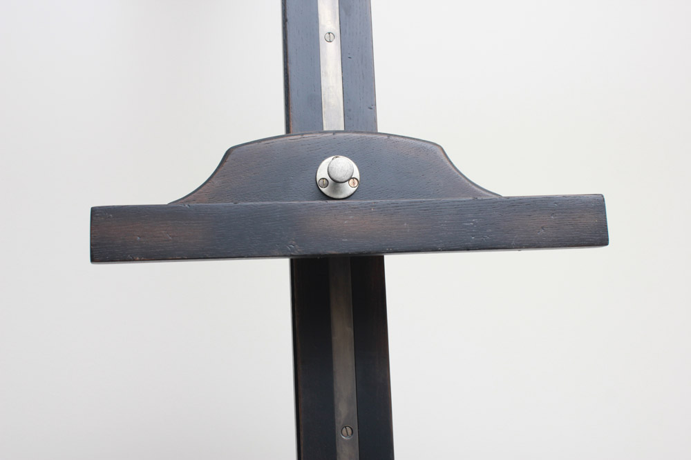"19th C. English Artist Easel" Media Stand by Restoration Hardware