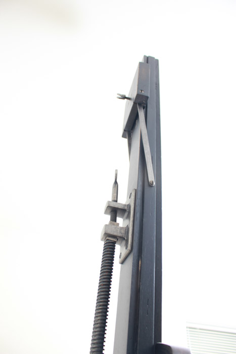 "19th C. English Artist Easel" Media Stand by Restoration Hardware