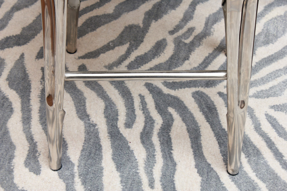 "Remy" Metal Bar Stools by Restoration Hardware