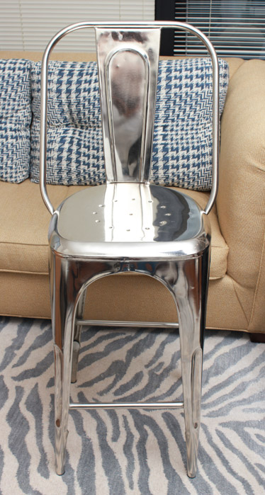 "Remy" Metal Bar Stools by Restoration Hardware