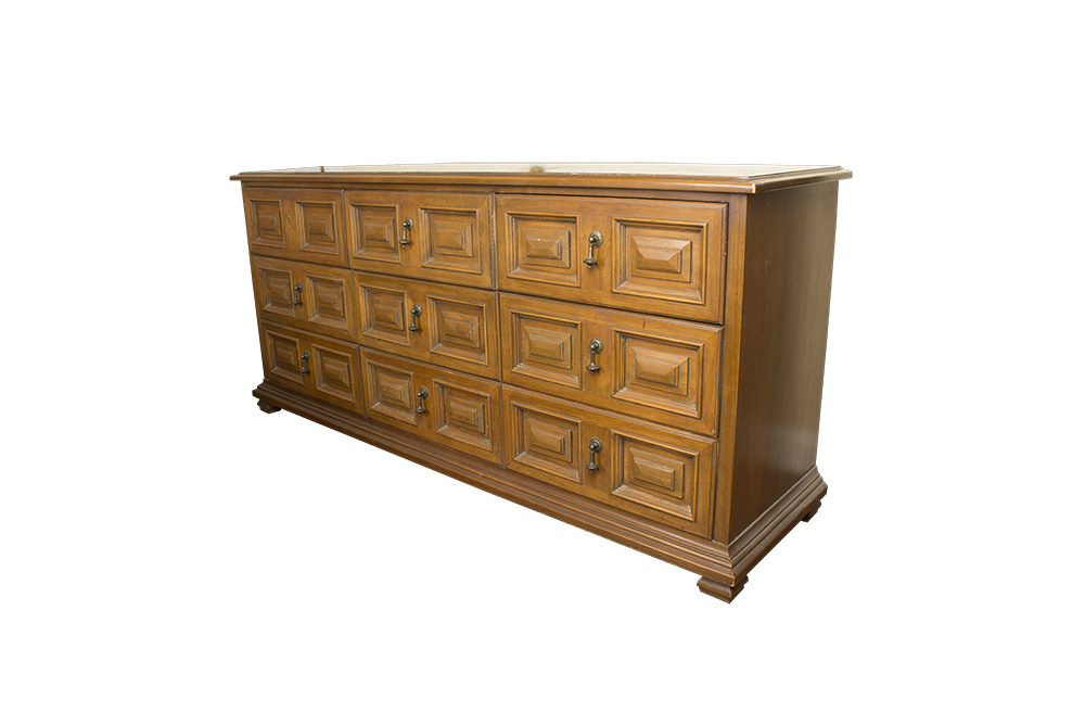 Vintage Oak "Esperanto" Dresser by Drexel