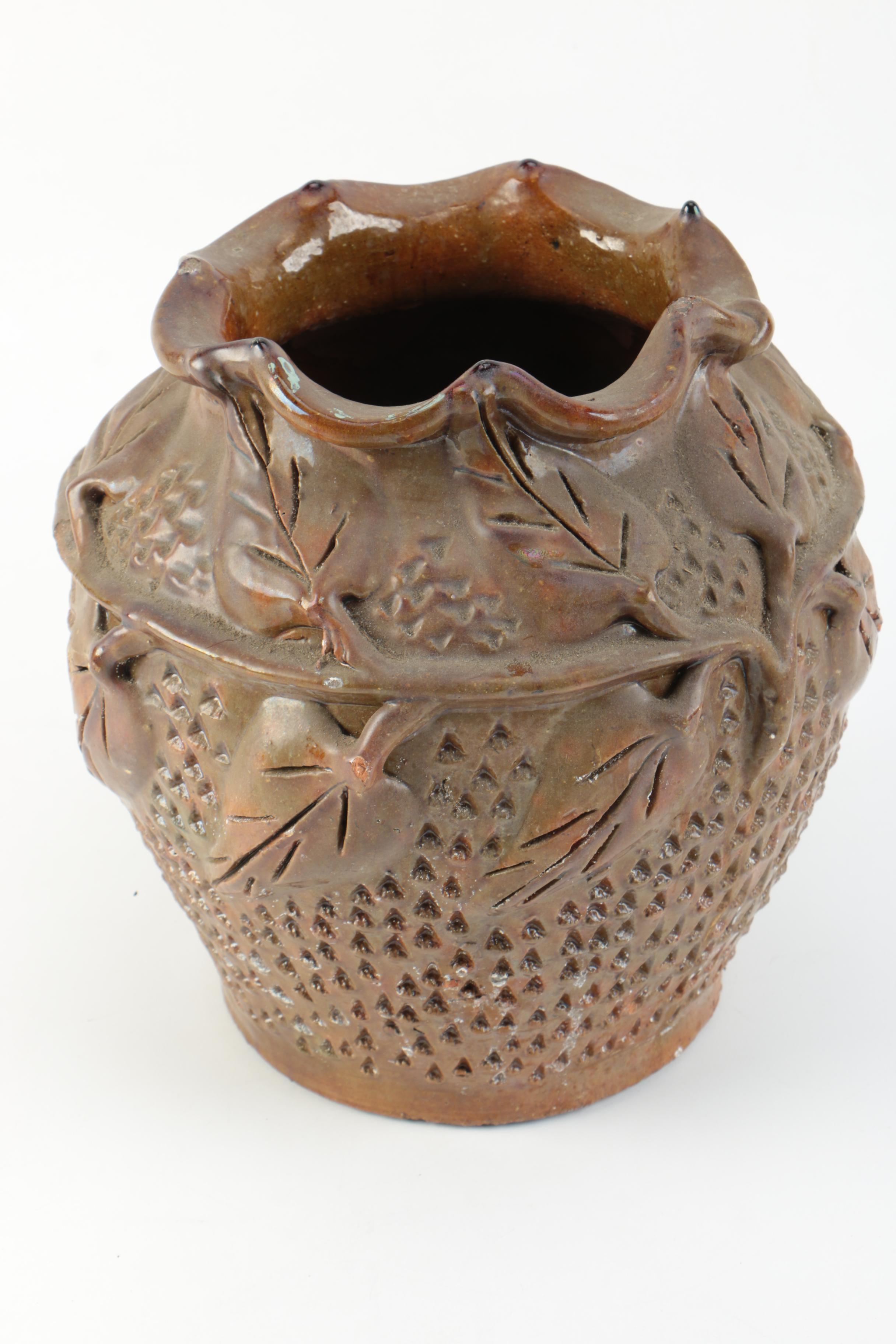 Brown Ceramic Vase