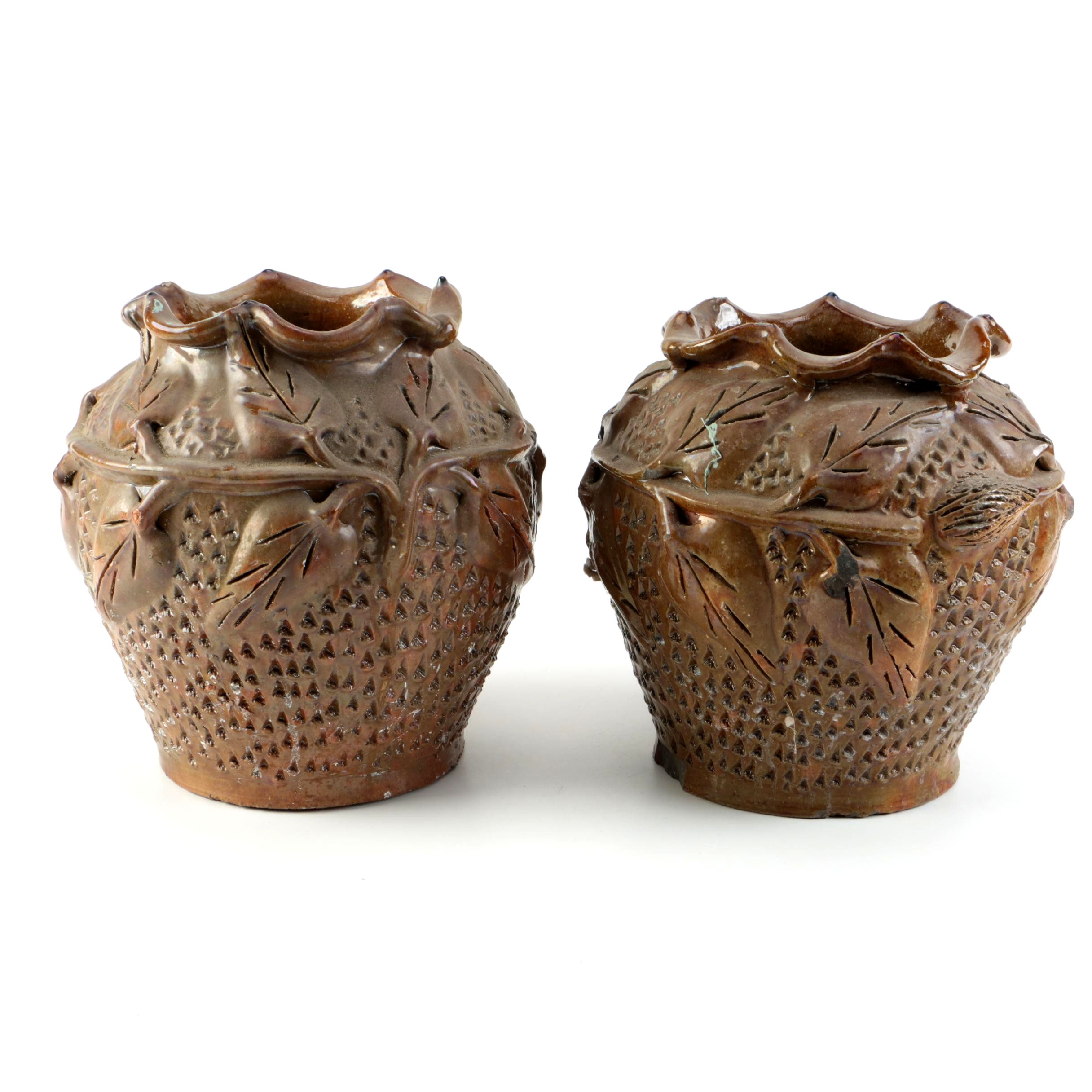 Brown Ceramic Vase