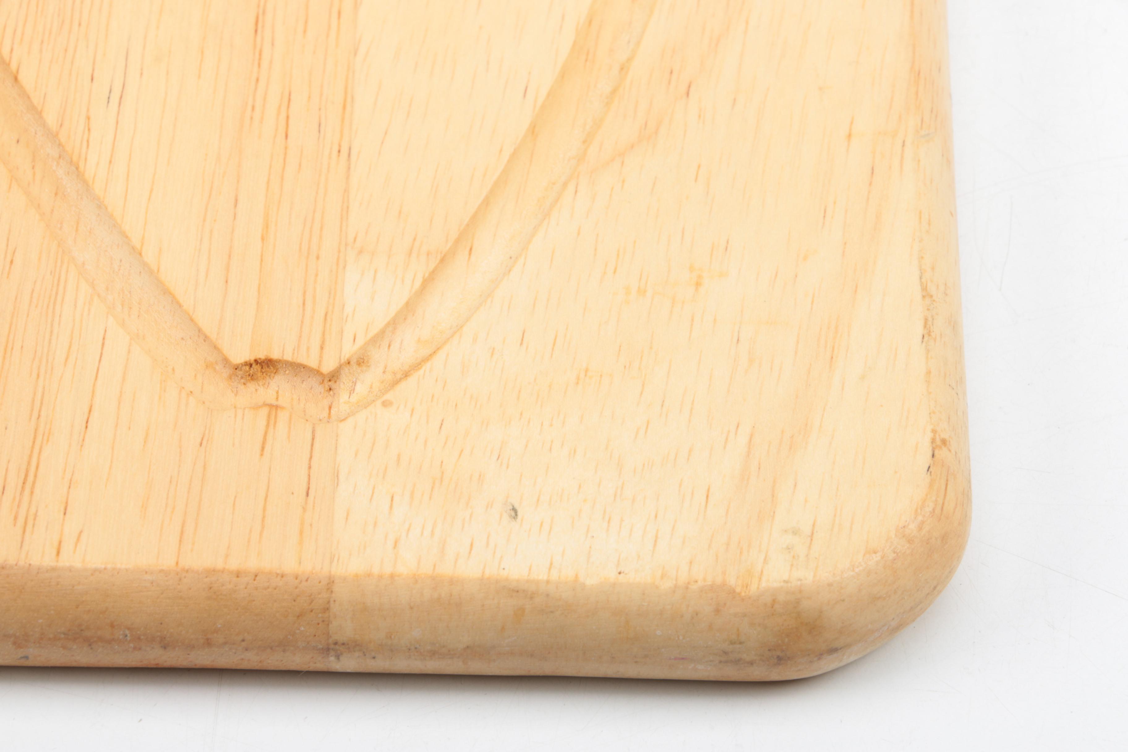Wooden Fish Board and Serving Tray