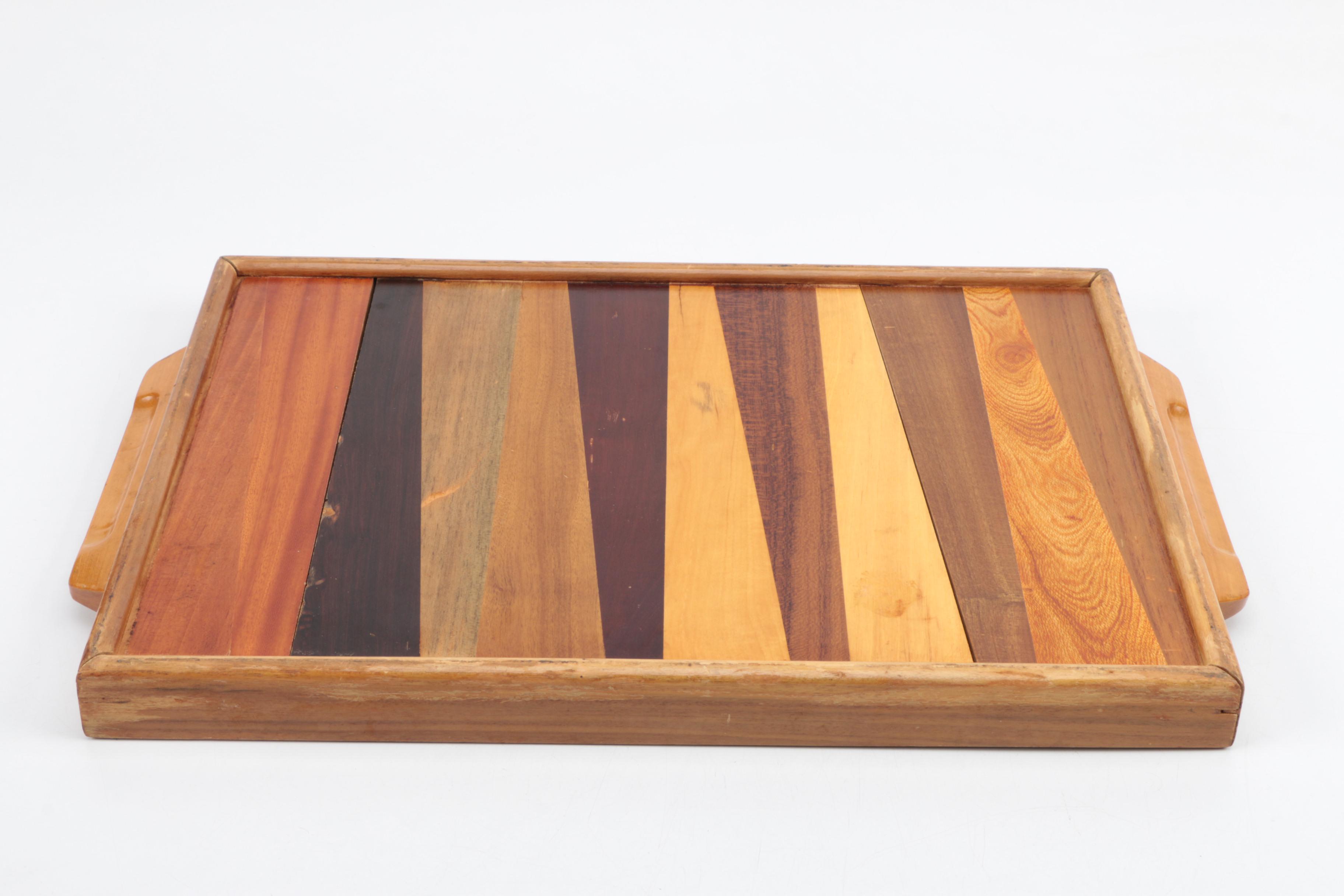 Wooden Fish Board and Serving Tray