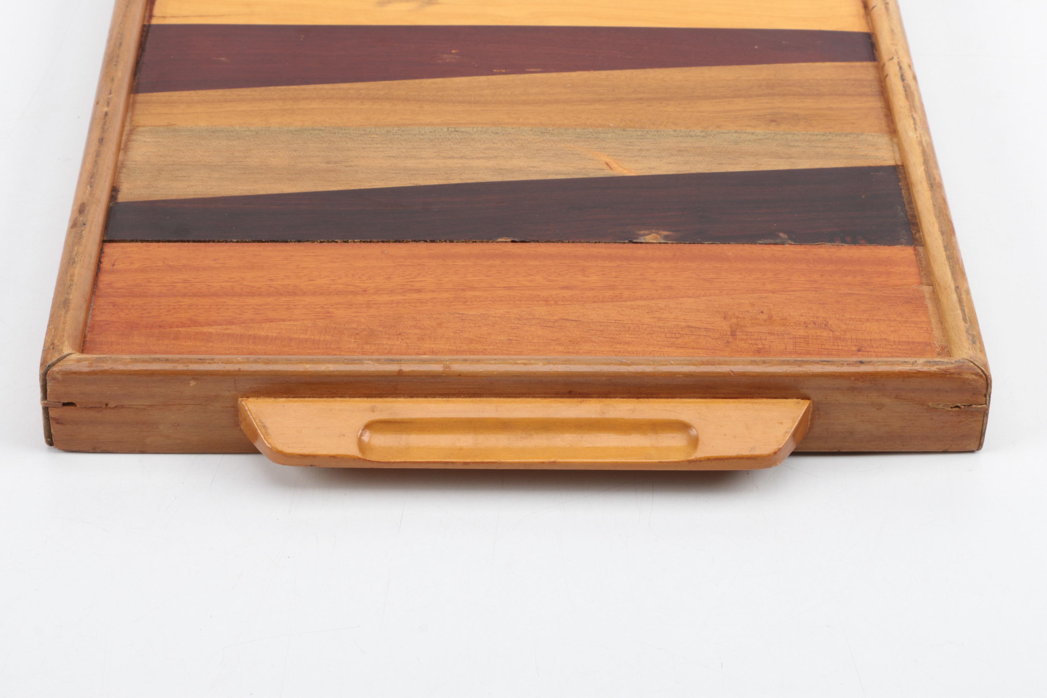 Wooden Fish Board and Serving Tray