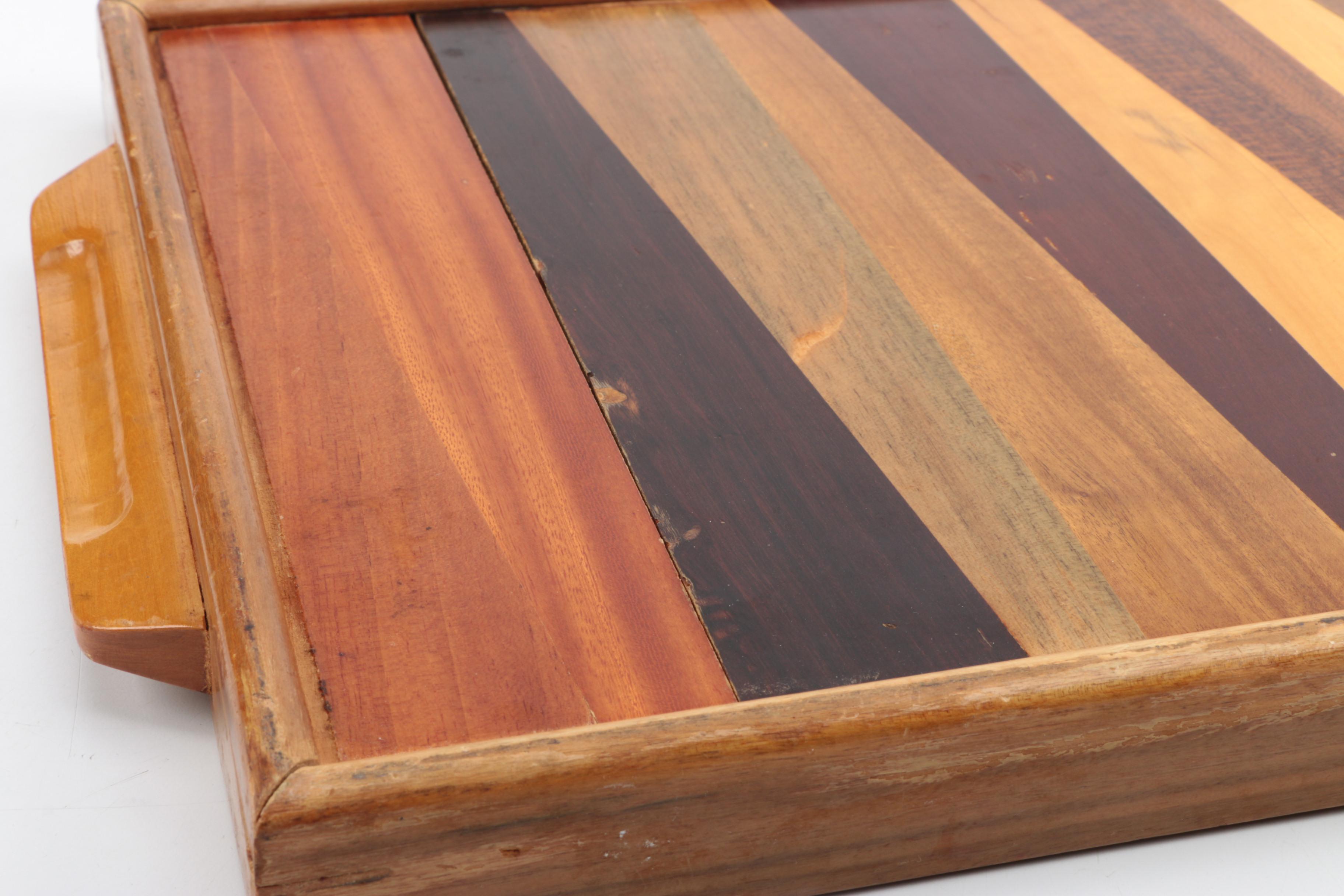Wooden Fish Board and Serving Tray