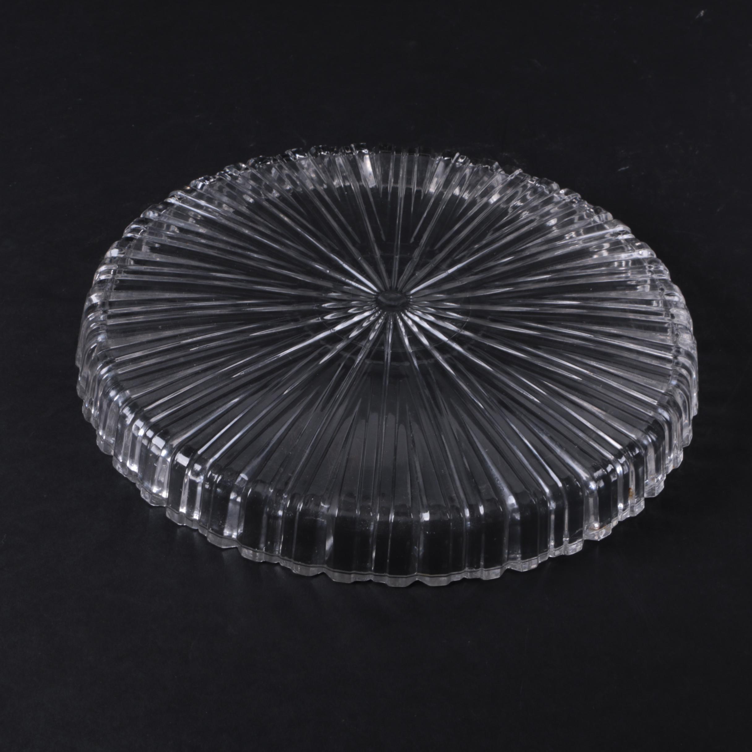 Vintage Glass Juicer and Serving Tray