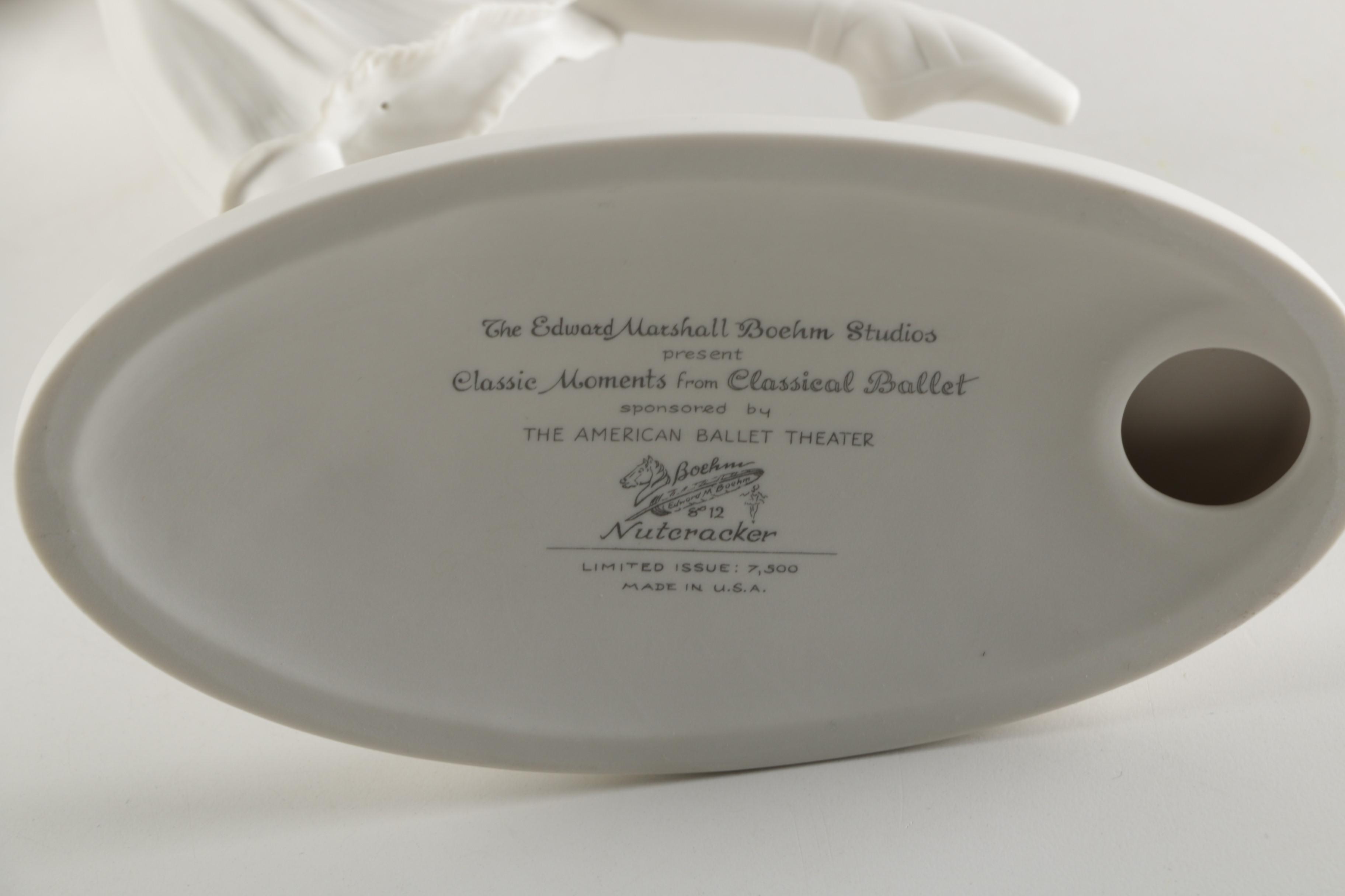 Boehm Bisque Porcelain "Nutcracker" Figurine