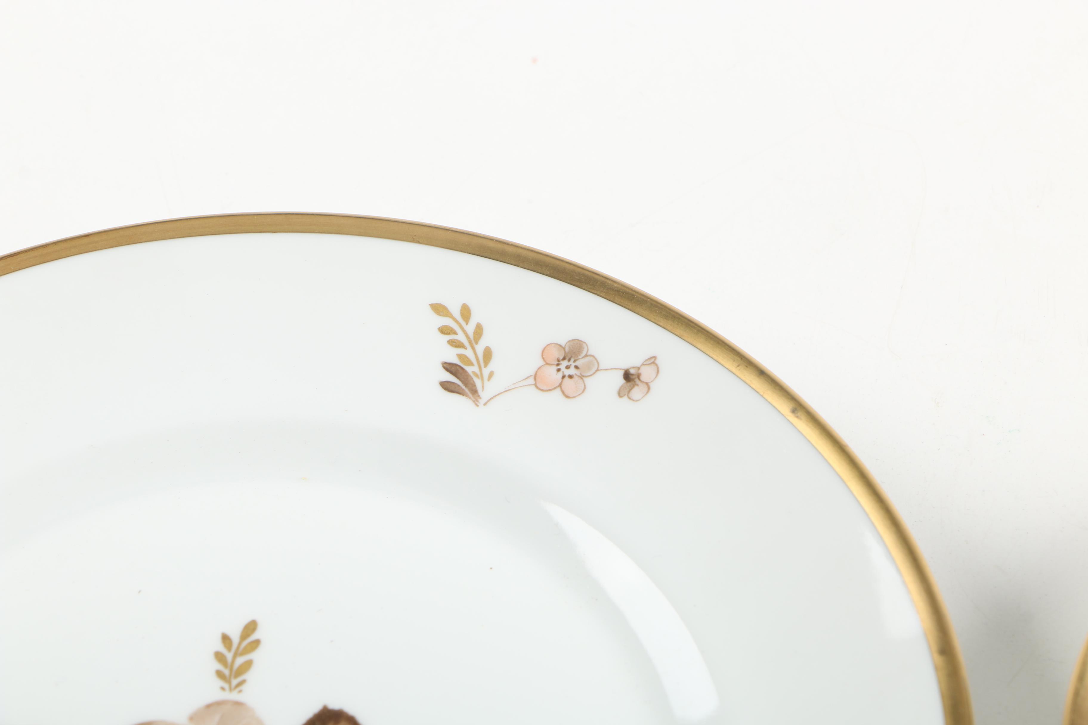 Porcelain Tableware including Royal Copenhagen "Brown Rose"